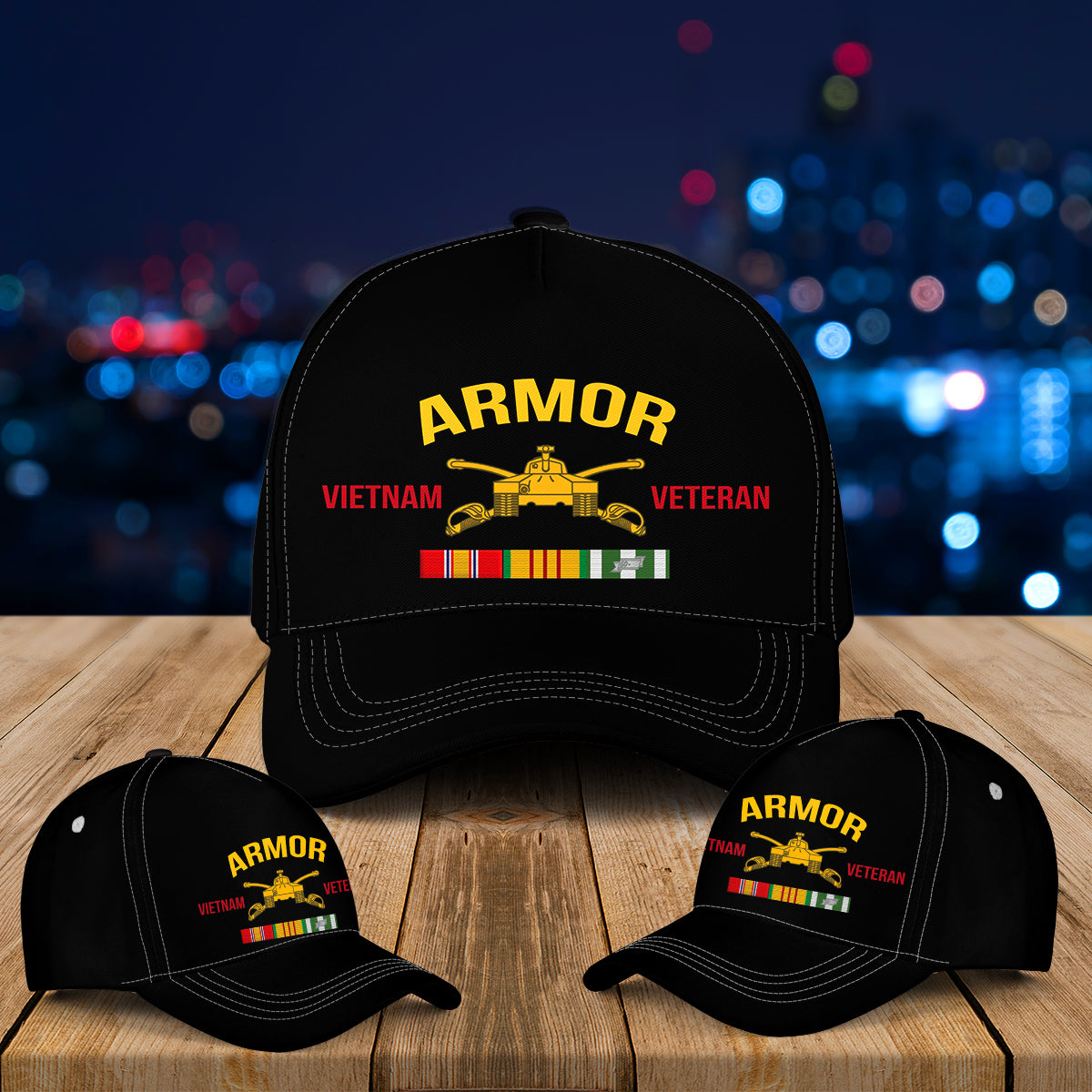 US Army Armor Vietnam Veteran Baseball Cap