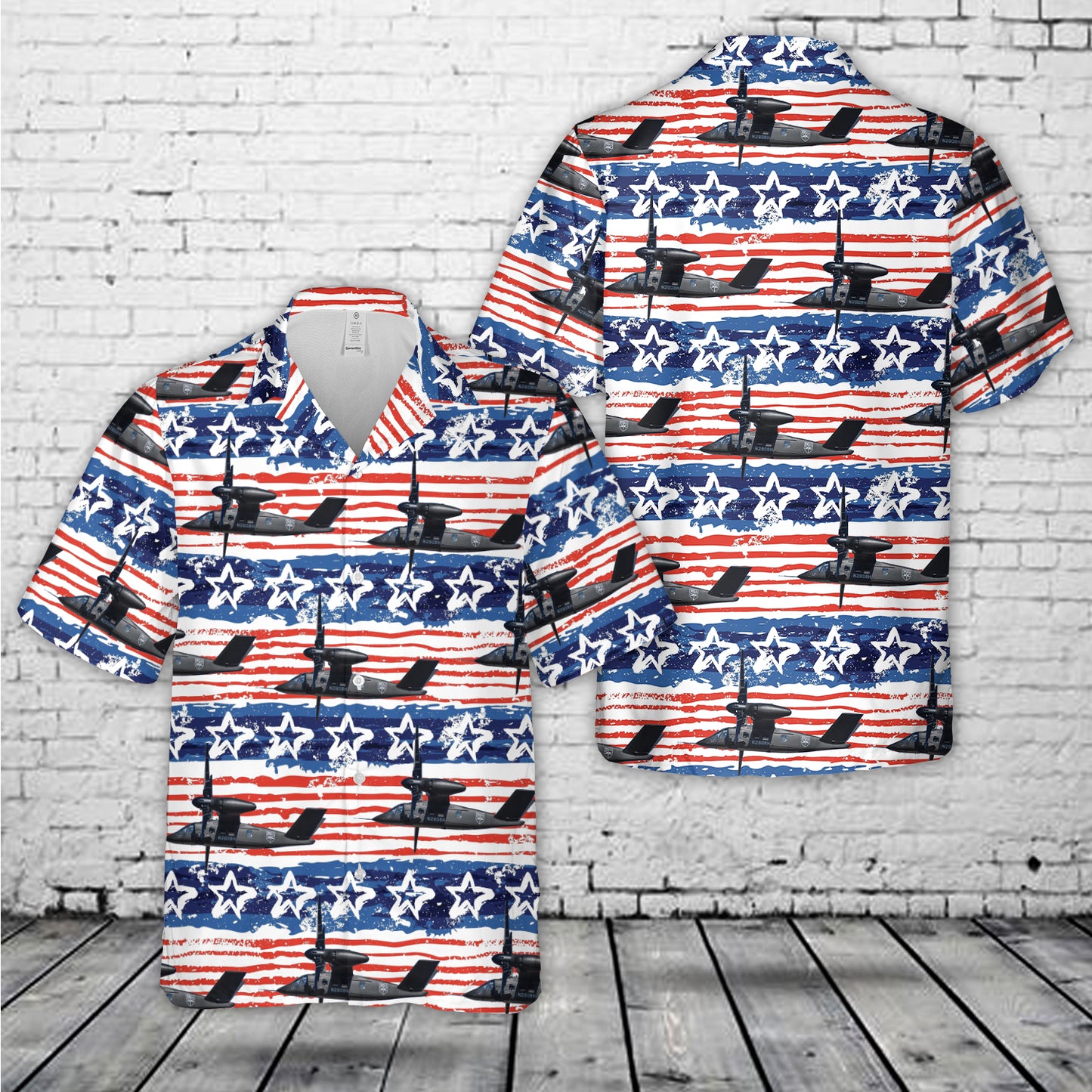 US Army Bell.V-280 Valor.N280BH.KAMA, 4th Of July Hawaiian Shirt