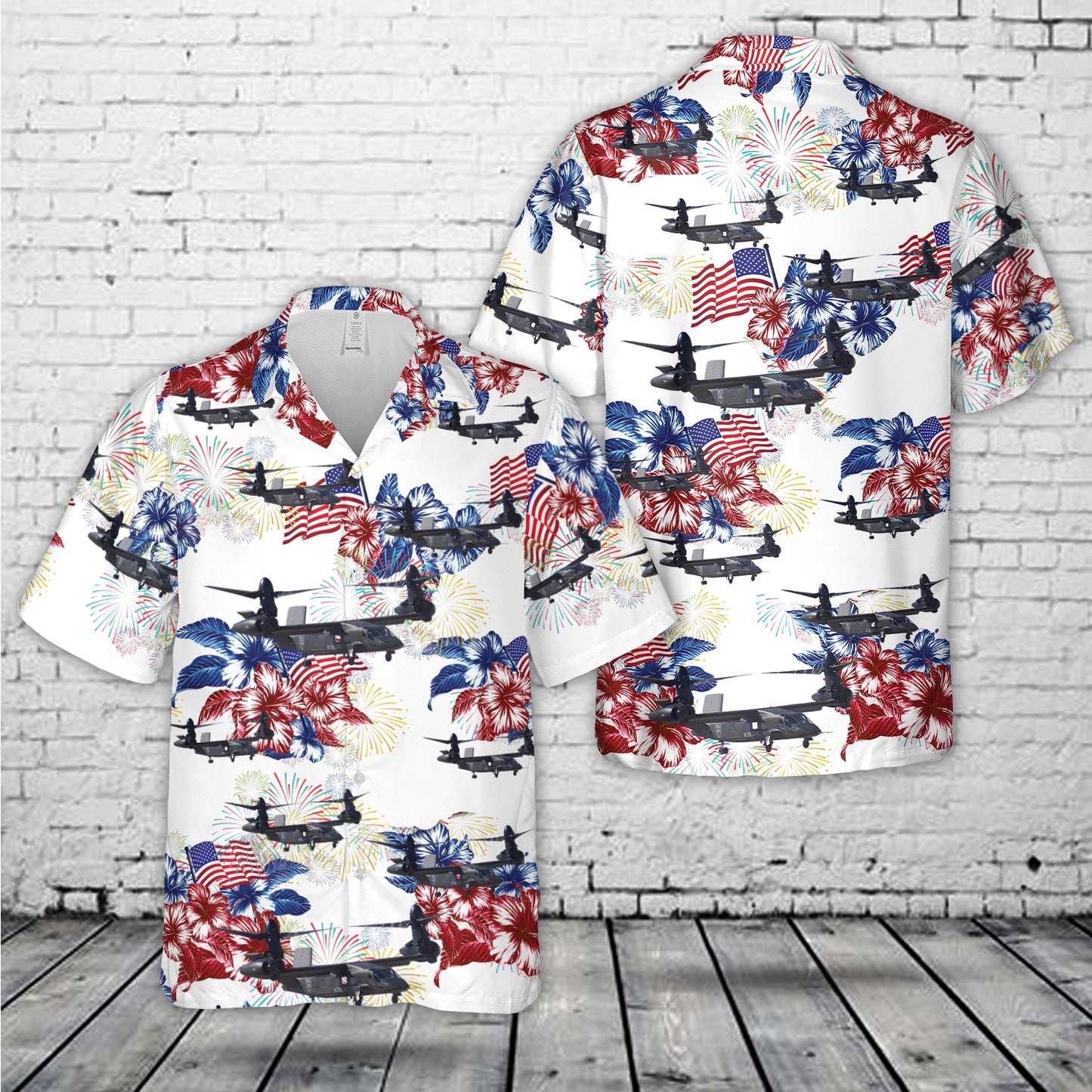 US Army Bell V-280 Valor, 4th Of July Hawaiian Shirt