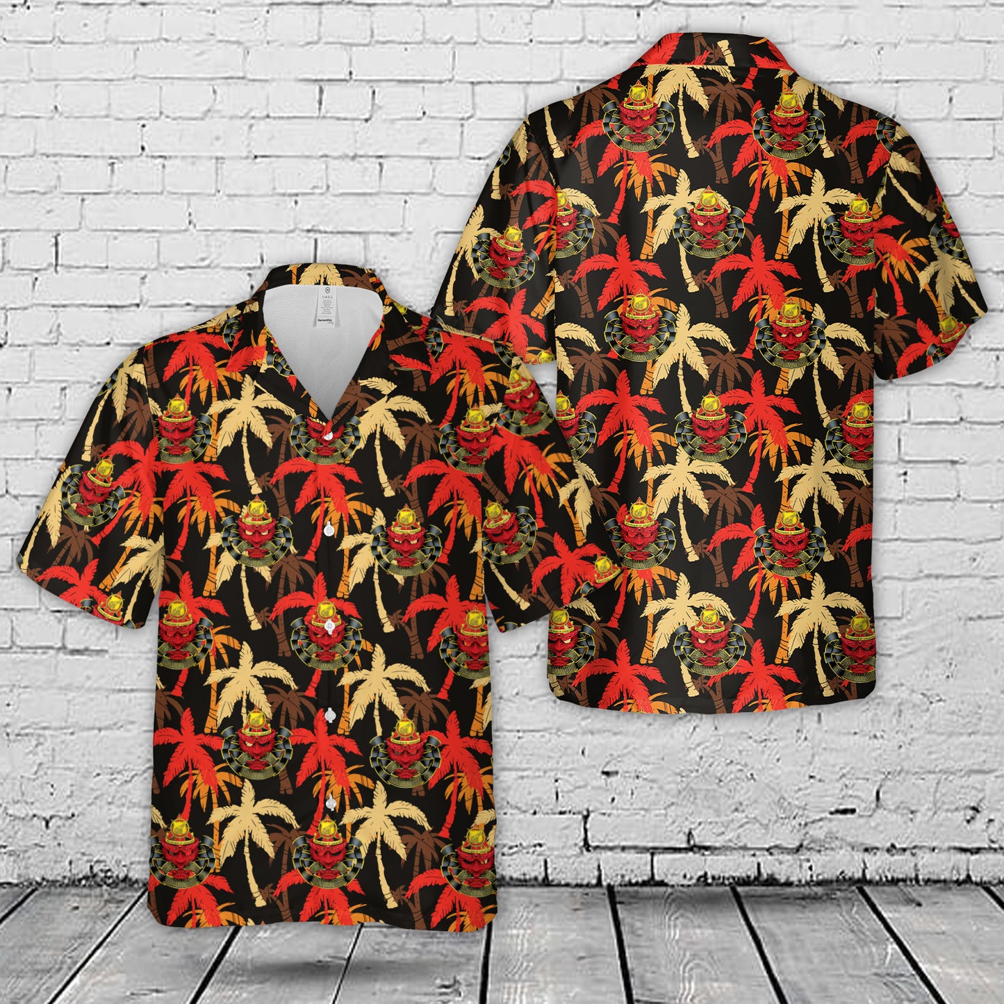 US Army Charlie Company, 524th DSSB Hawaiian Shirt