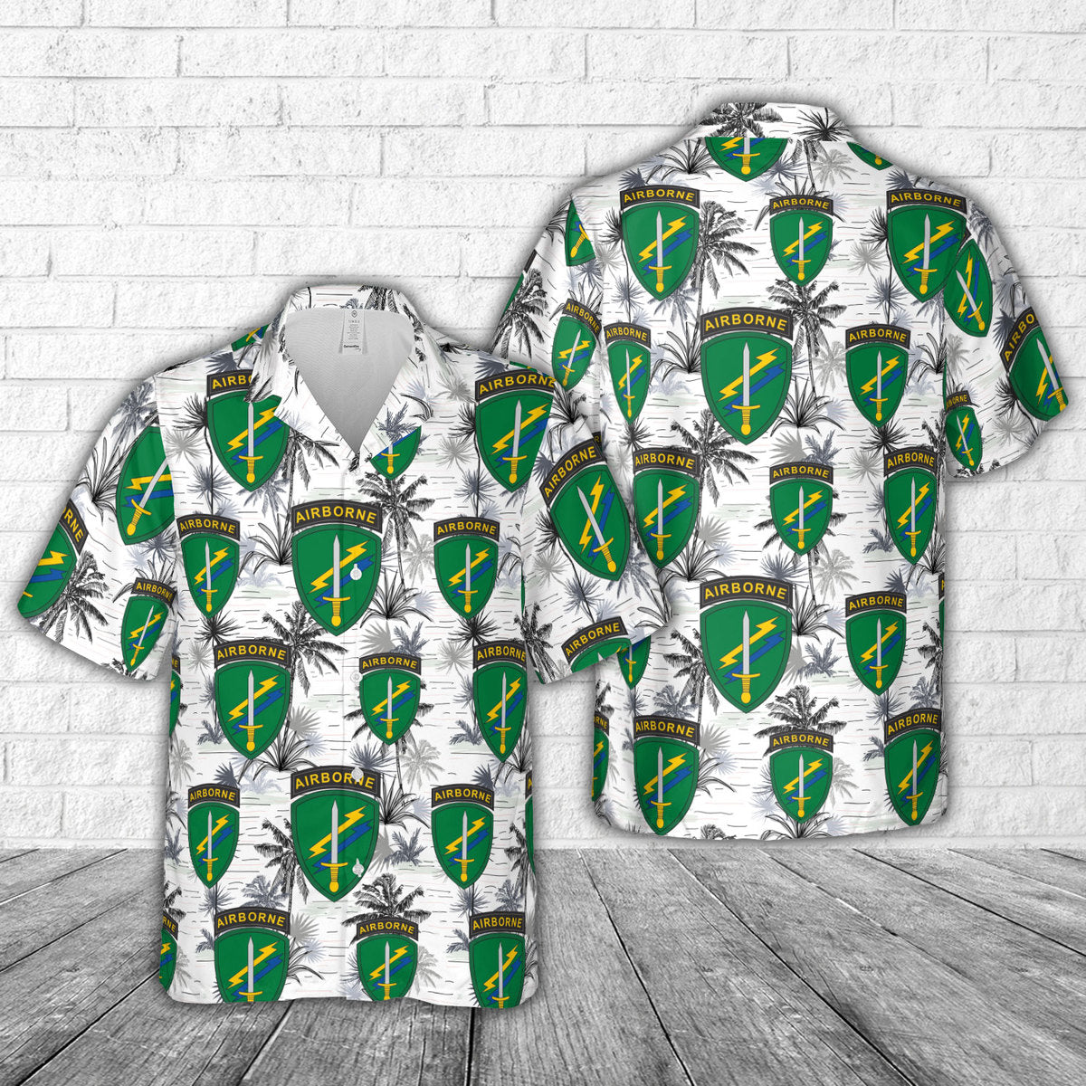 US Army Civil Affairs and Psychological Operations Command (Airborne) Hawaiian Shirt