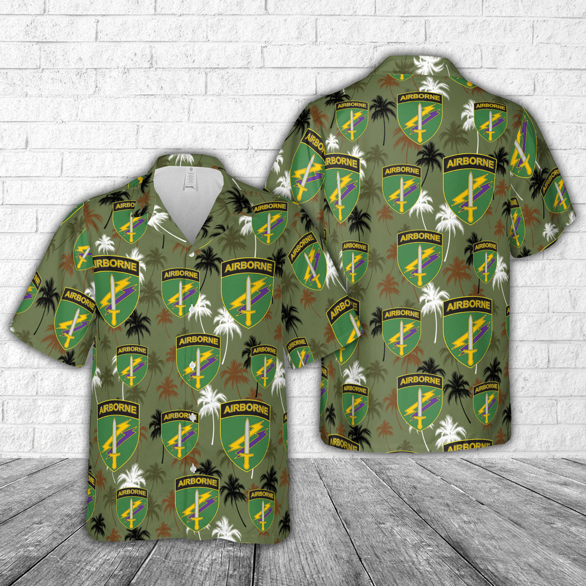 US Army Civil Affairs and Psychological Operations Command (Airborne) Hawaiian Shirt