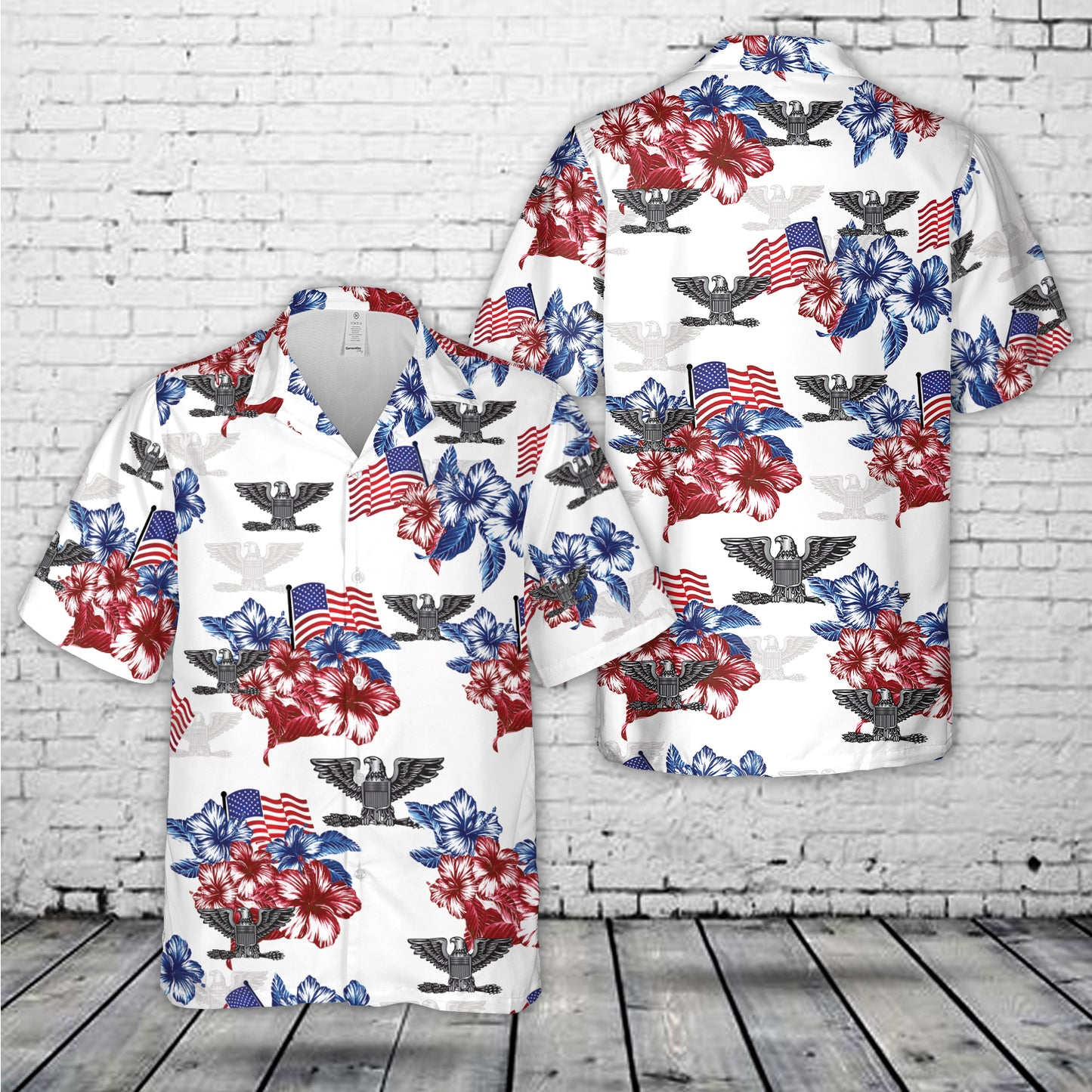 US Army Colonel Rank Hawaiian Shirt