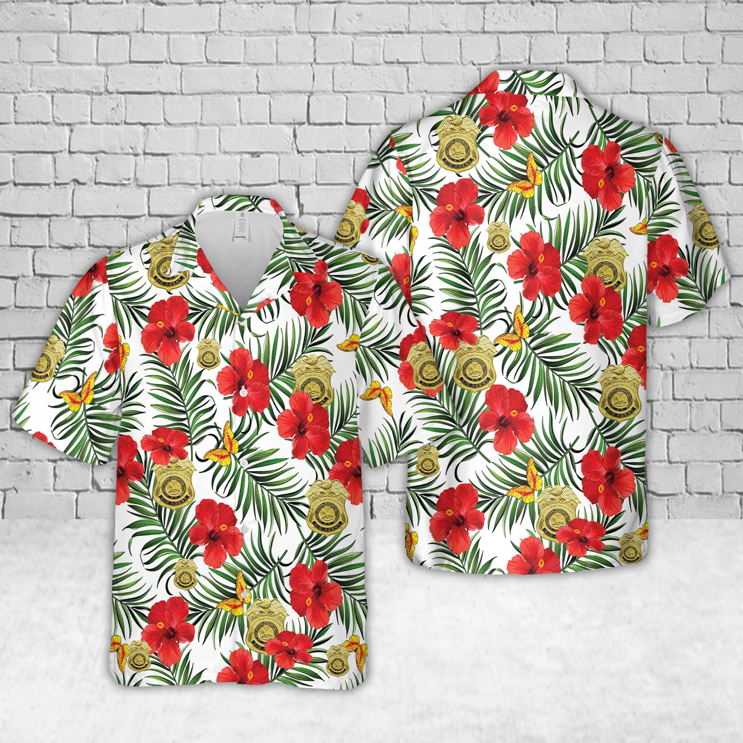 US Army Criminal Investigation Command (USACIDC) Emblem Hawaiian Shirt