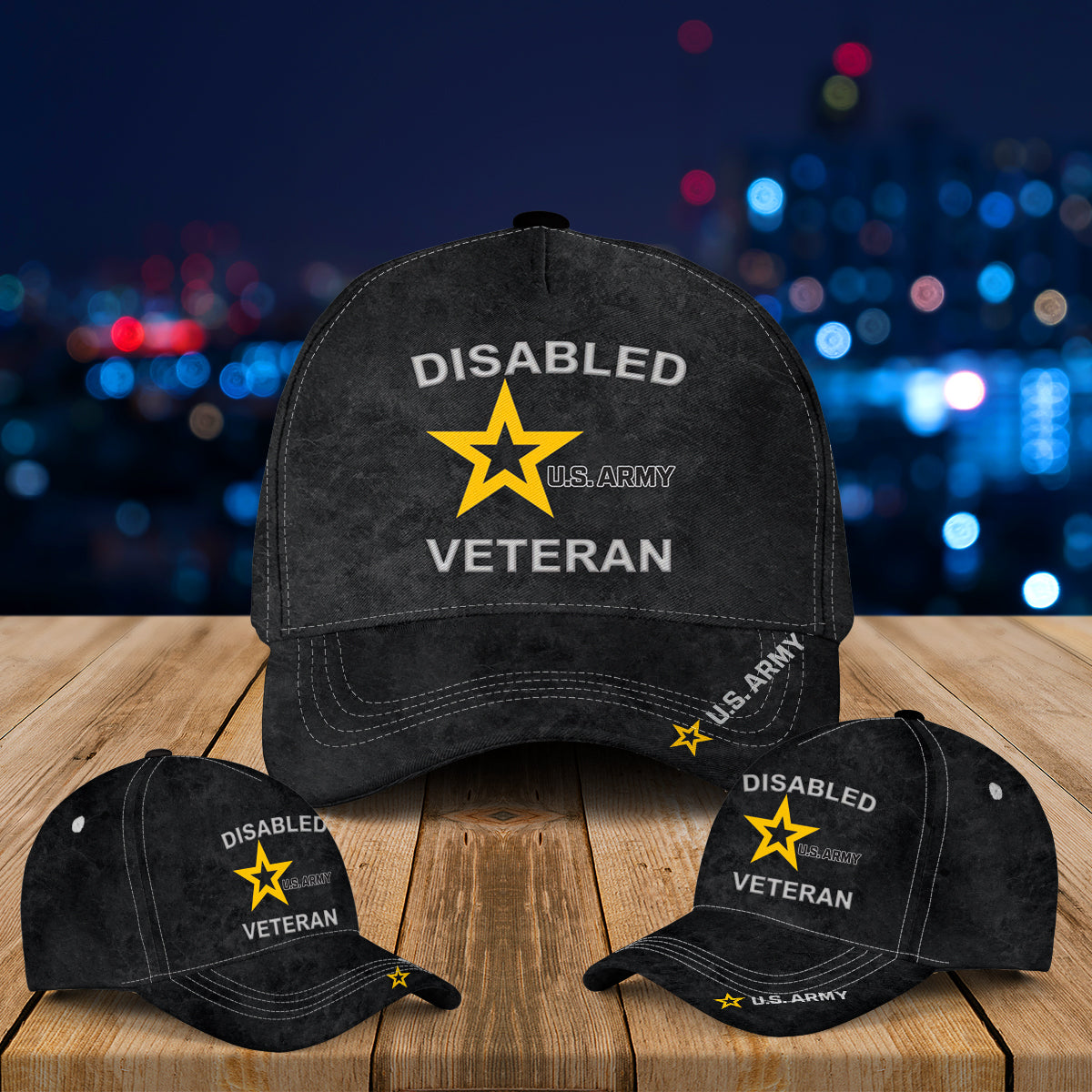 US Army Disable Veteran Baseball Cap