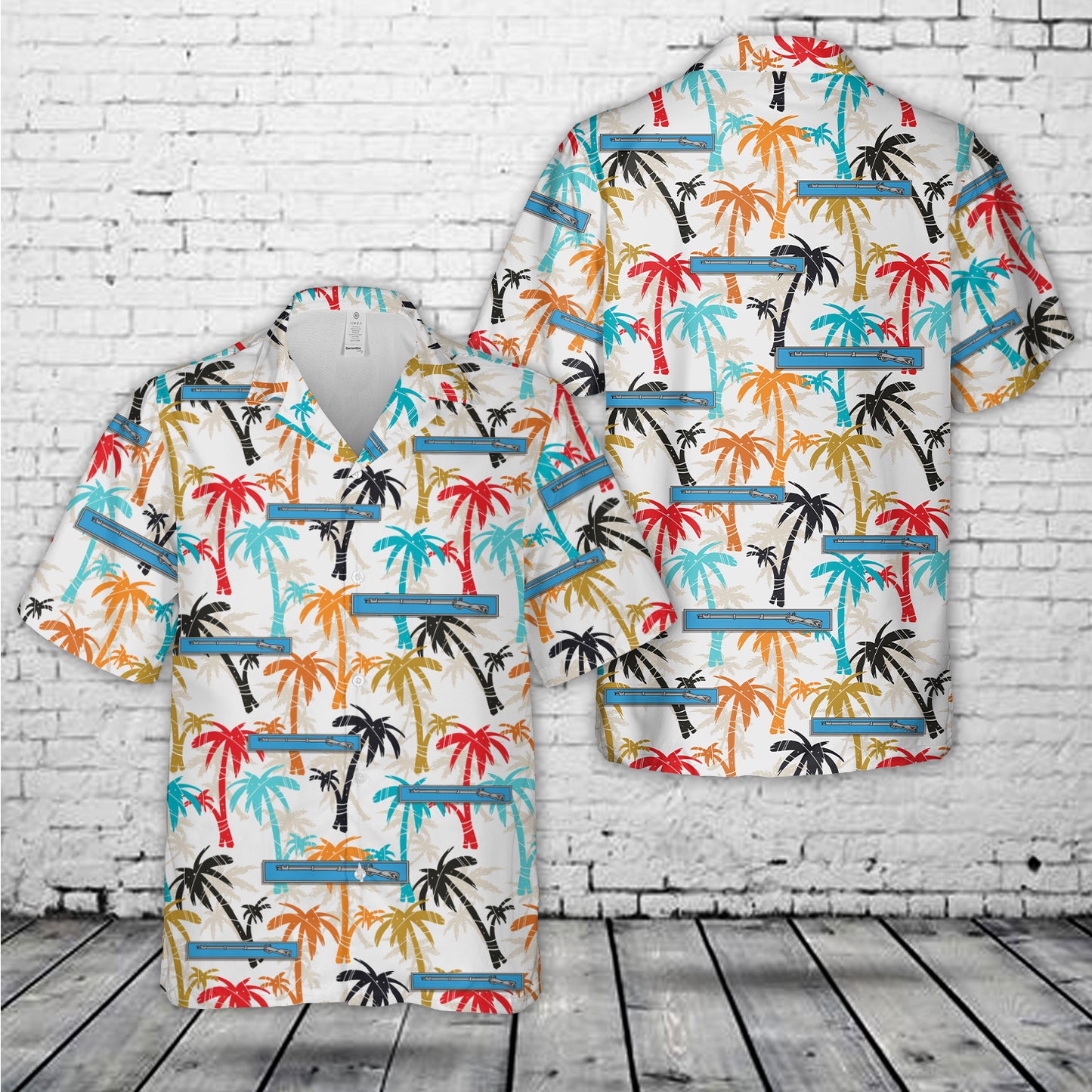 US Army Expert Infantryman Badge Hawaiian Shirt