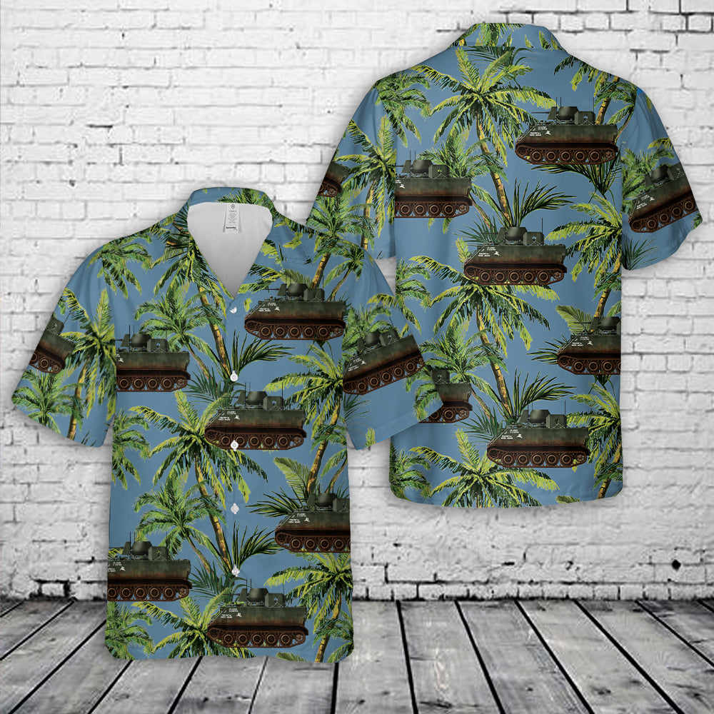 US Army M113A1 ACAV Vietnam 1966 Hawaiian Shirt