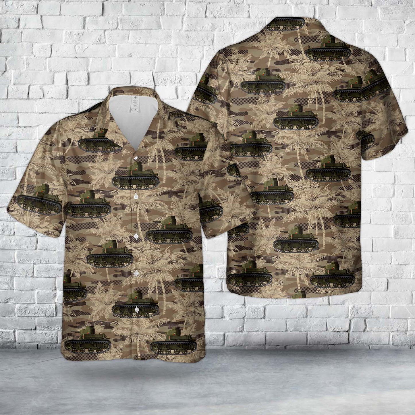 US Army M2A2 “Mae West” from the 21st Armored Division Hawaiian Shirt