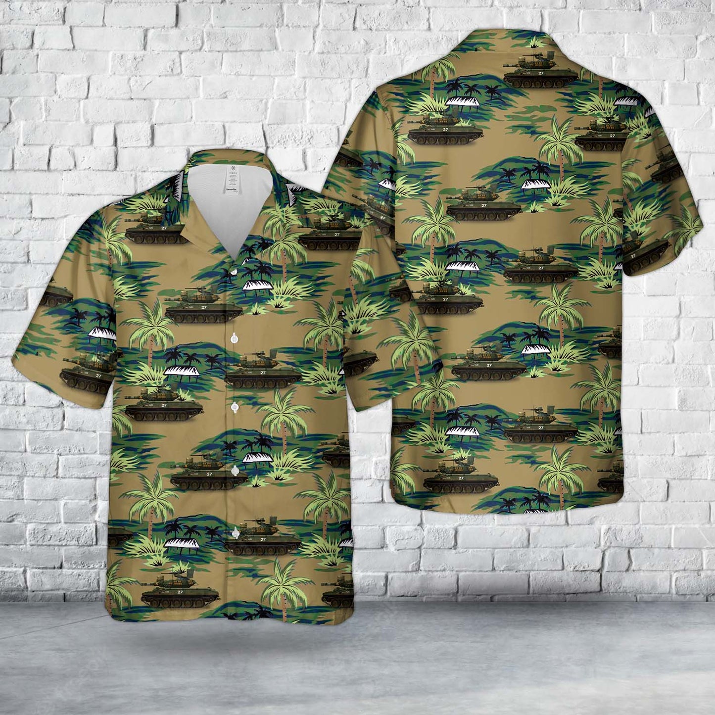 US Army M551 ACAV, 11th Armored Cavalry Regiment, Cambodia, 1970 Hawaiian Shirt