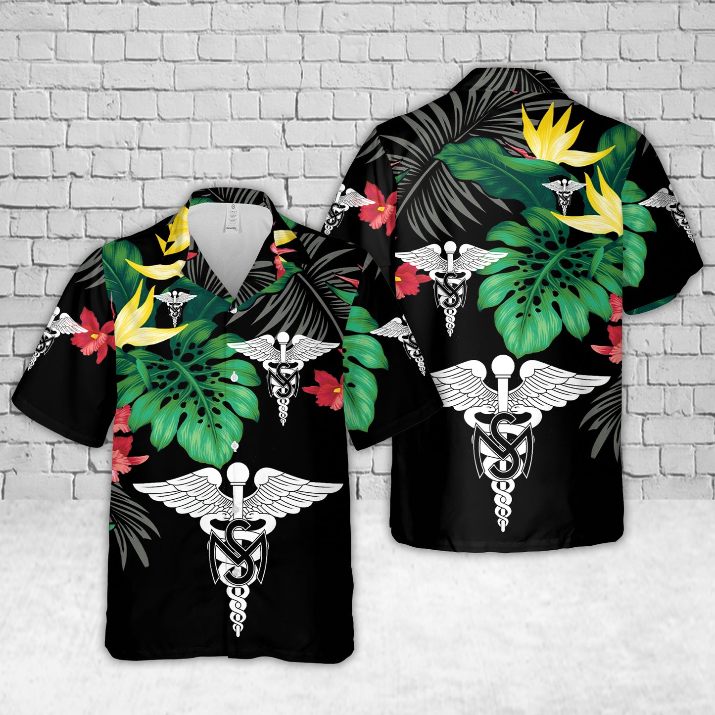 US Army Medical Service Corps Branch Hawaiian Shirt