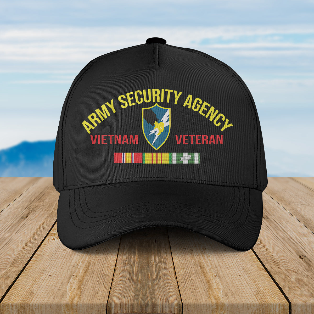 US Army Security Agency Vietnam Veteran Baseball Cap