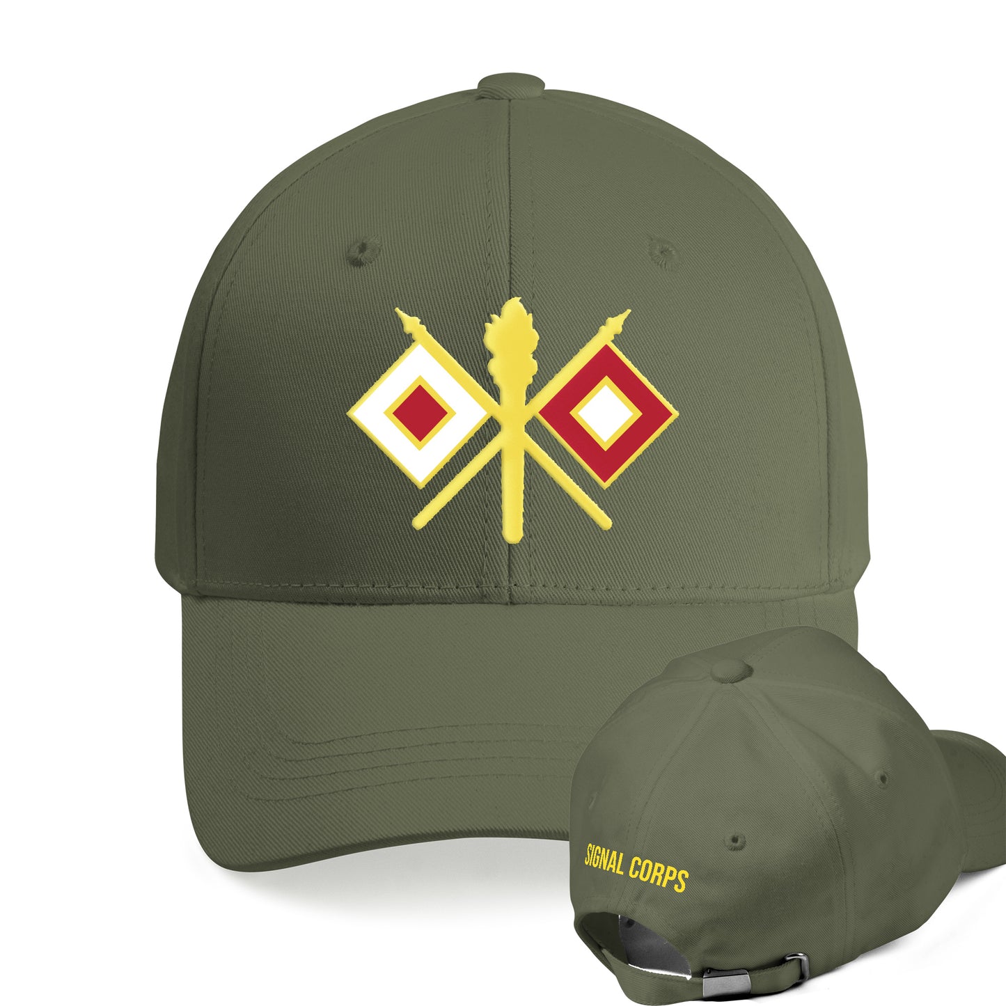US Army Signal Corps Embroidered Cap