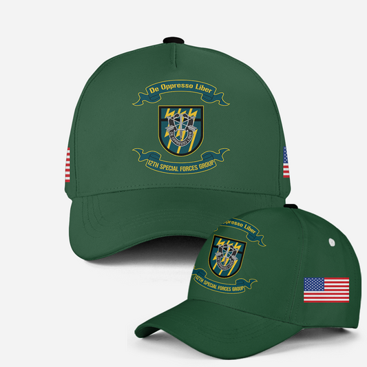 US Army Special 12th Special Forces Group (12th SFG)(A) Baseball Cap