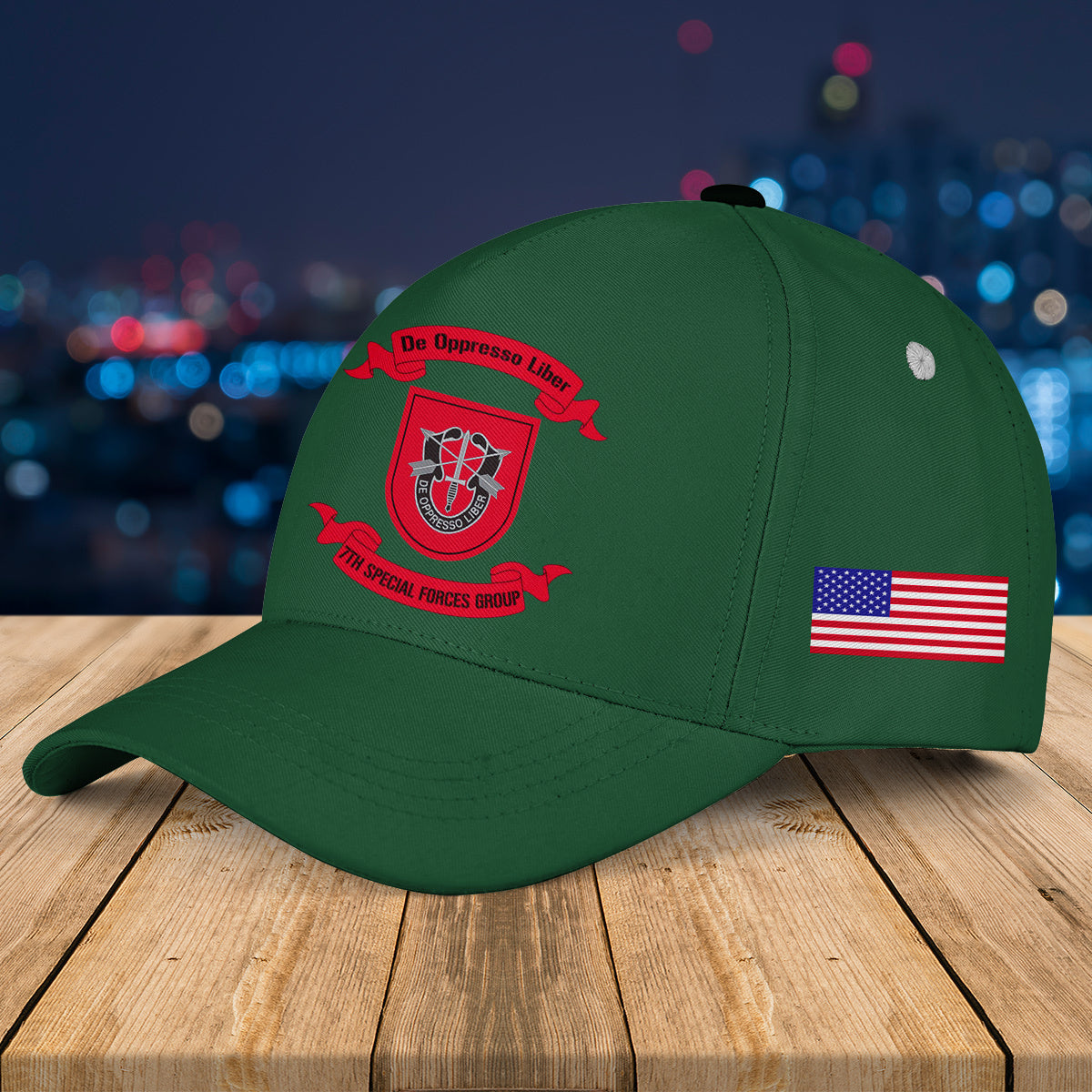 US Army Special 7th Special Forces Group (7th SFG)(A) Baseball Cap