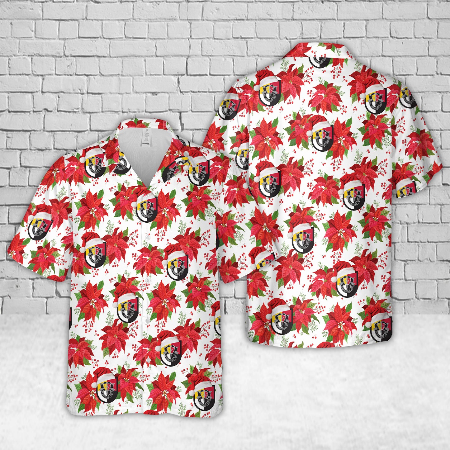 US Army Special Forces 3rd Special Forces Group (Airborne) (3rd SFG(A)) Christmas Hawaiian Shirt