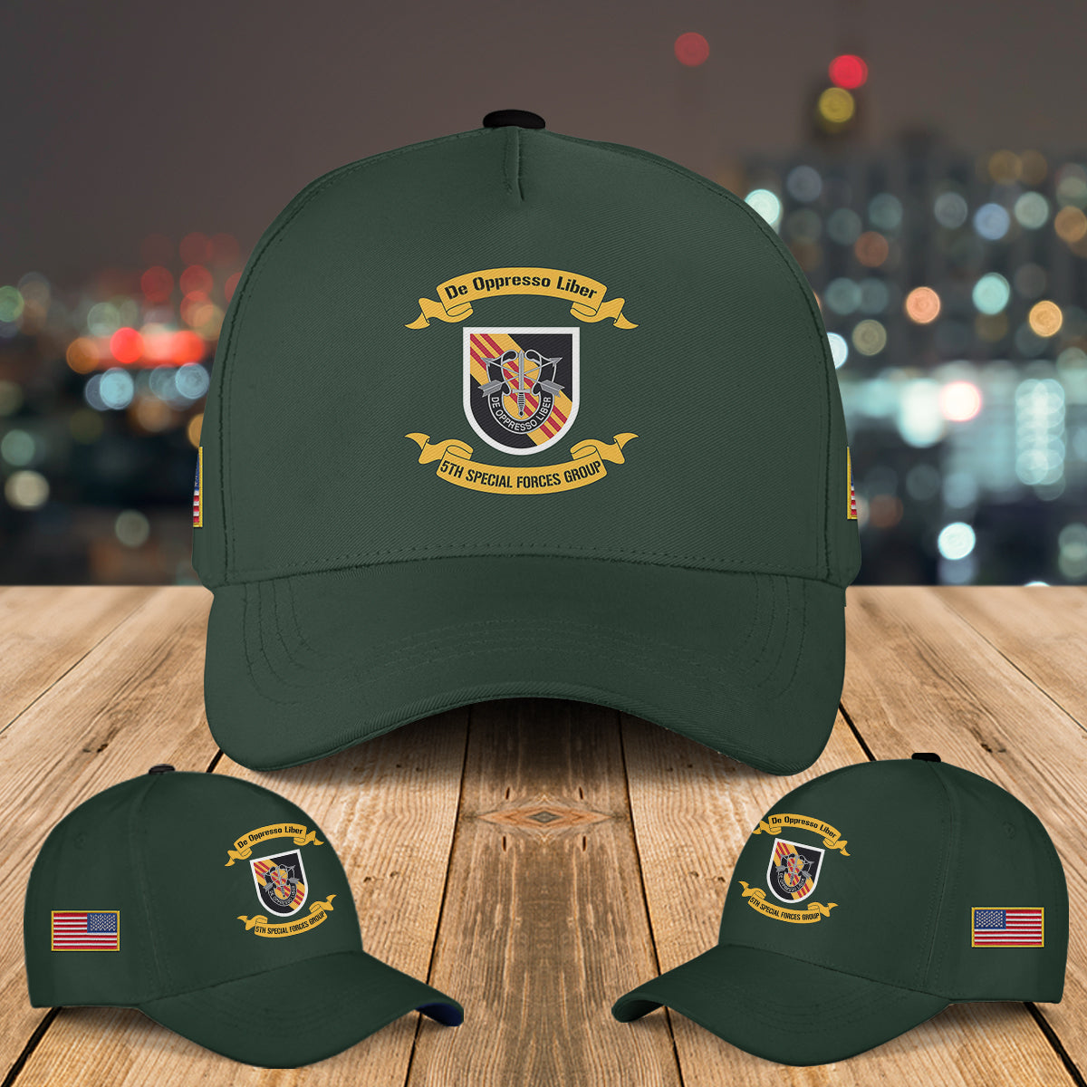 US Army Special Forces 5th Special Forces Group (Airborne) (5th SFG (A)) Baseball Cap