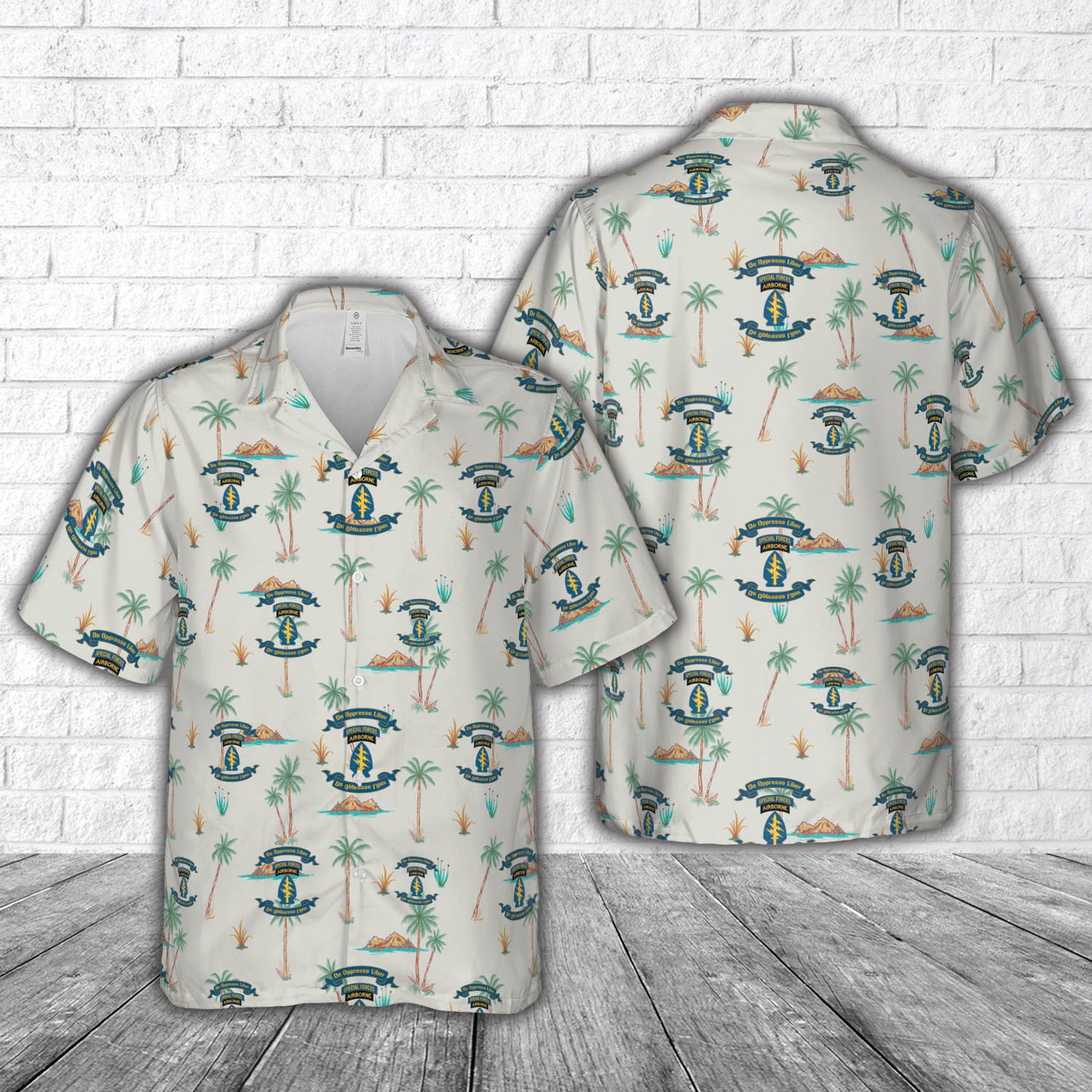 US Army Special Forces Airborne Hawaiian Shirt