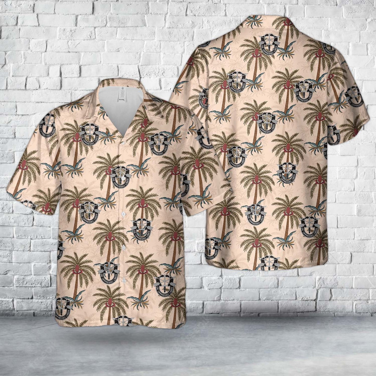 US Army Special Forces distinctive unit insignia Hawaiian Shirt