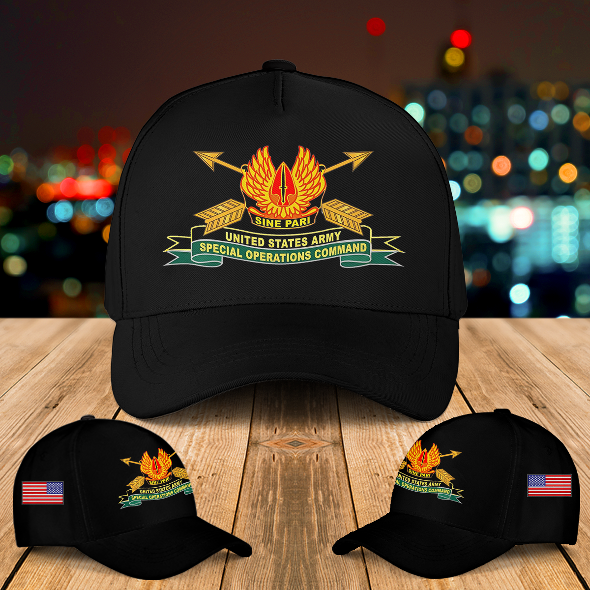 US Army Special Operations Command - DUI Old Baseball Cap