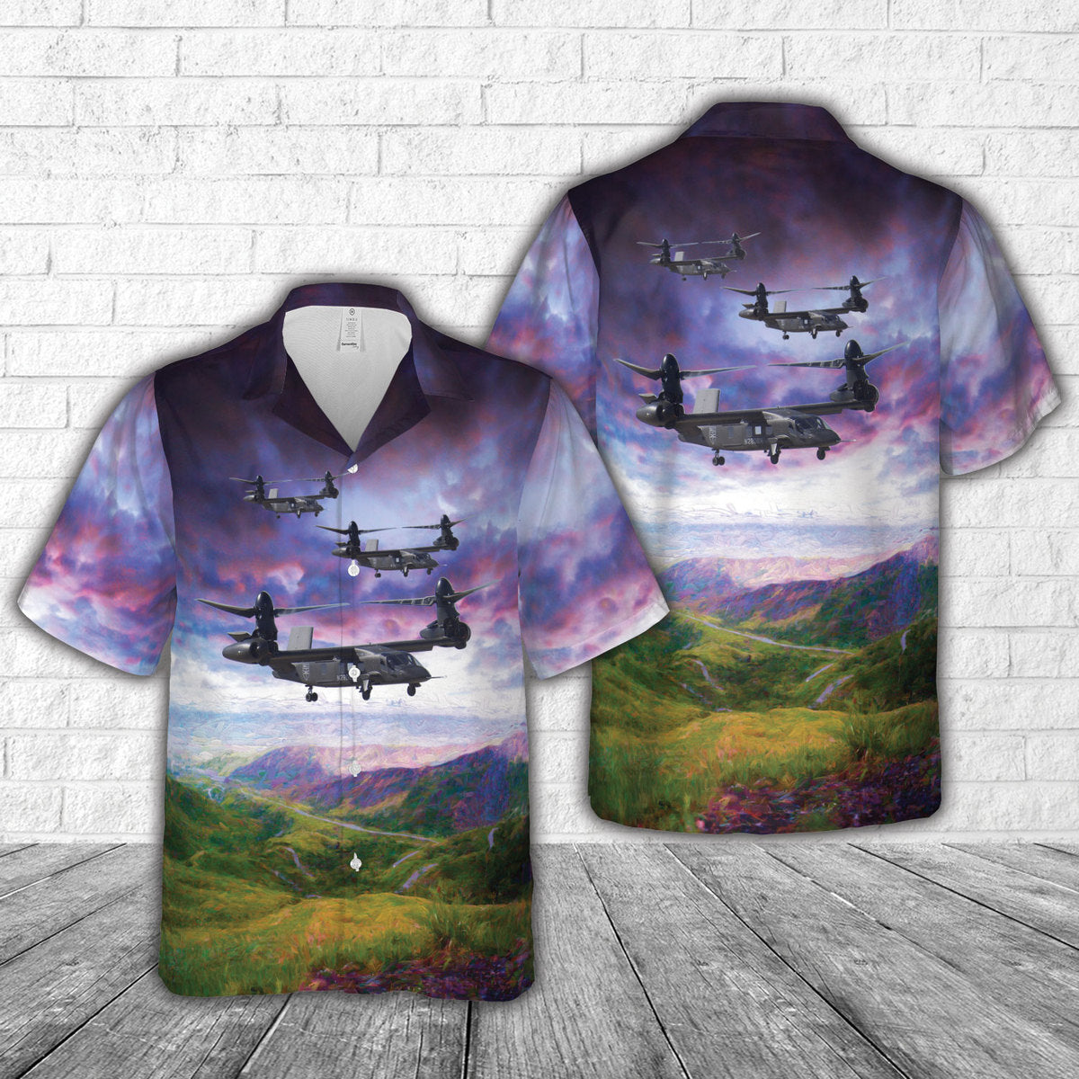 US Army V-280 Valor prototype Hawaiian Shirt