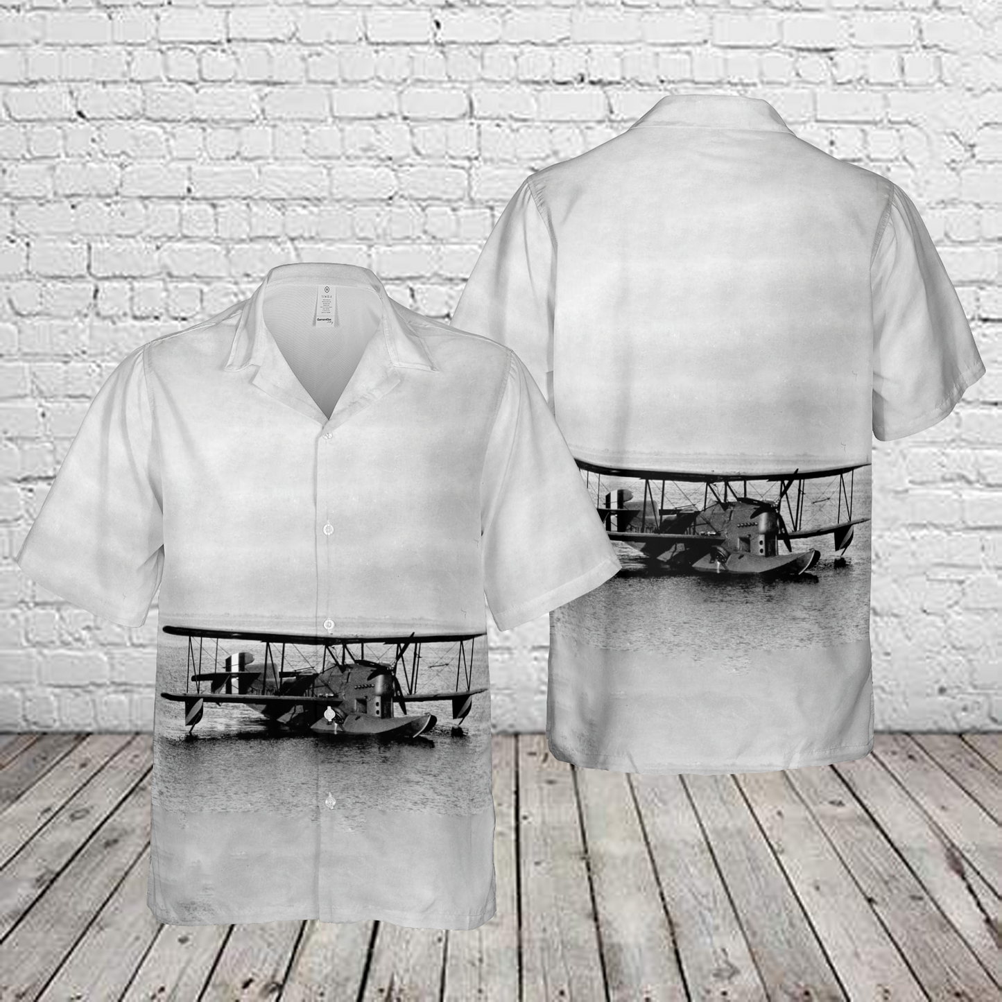 US Coast Guard Aviation Station Ten Pound Island OL-5 Aircraft Hawaiian Shirt