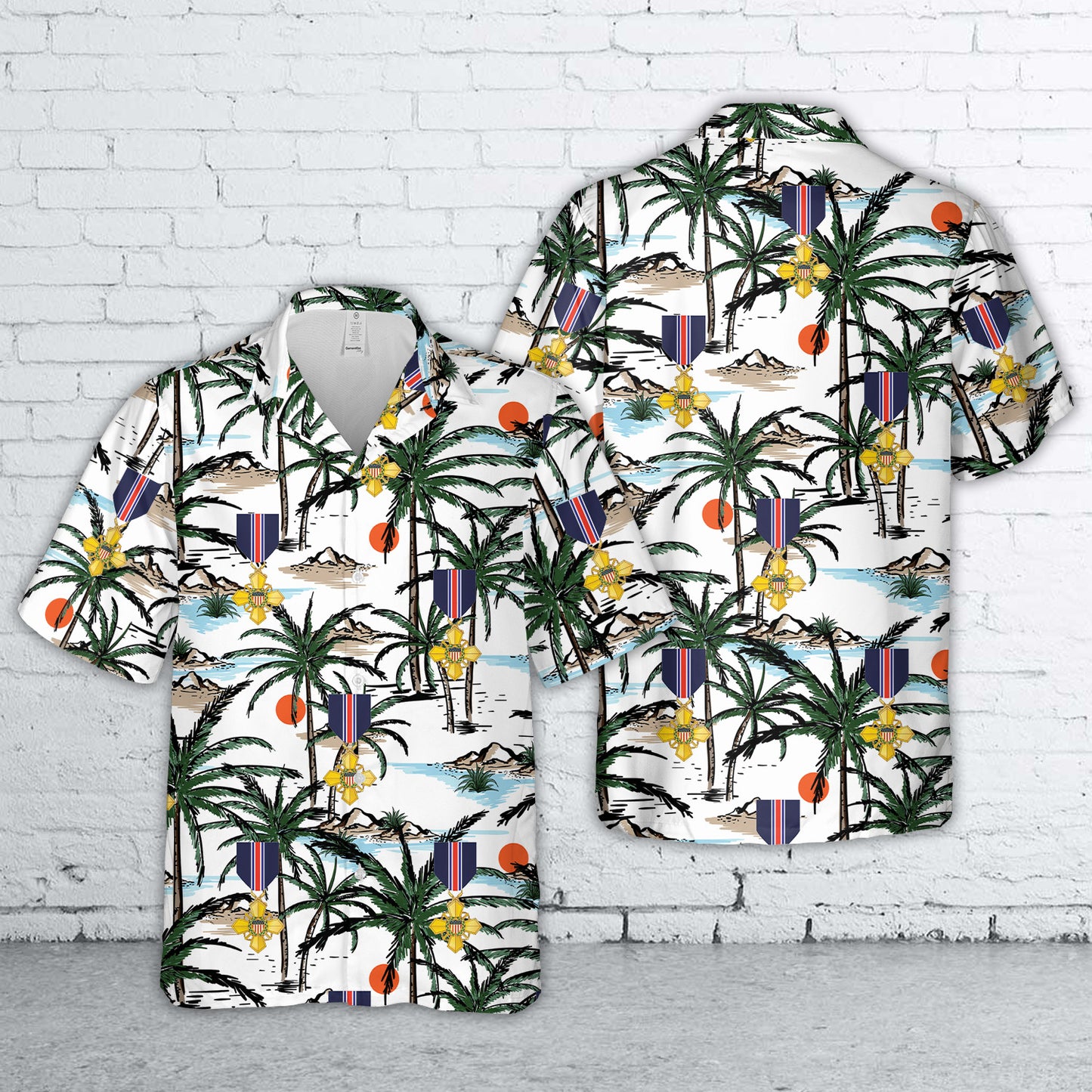 US Coast Guard Cross (CGC) Hawaiian Shirt