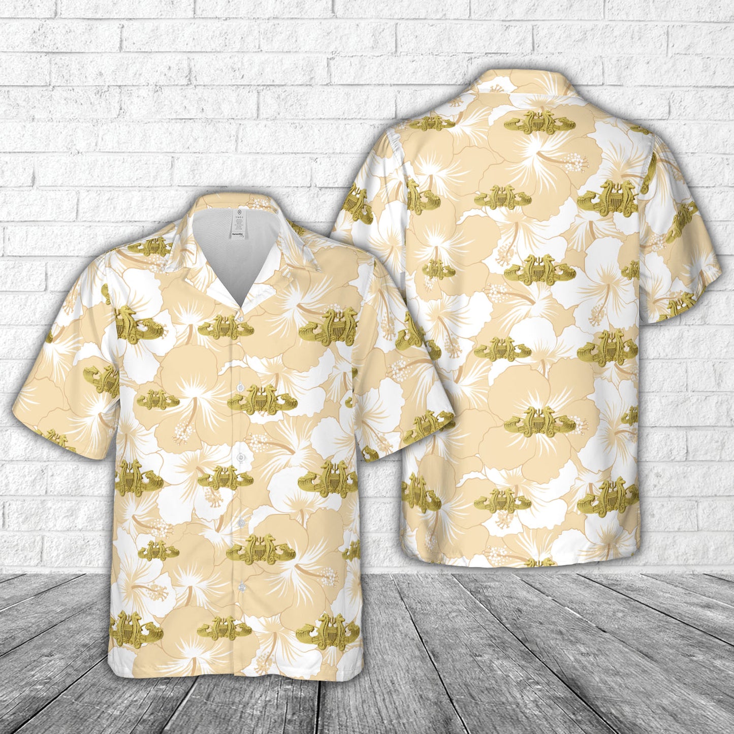 US Coast Guard Port Security Badge Hawaiian Shirt