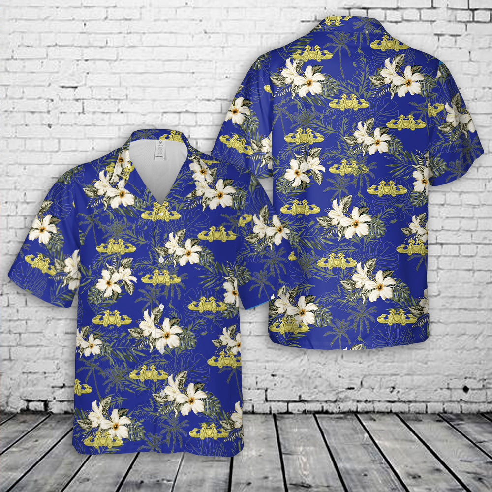 US Coast Guard Port Security Officer Pin Hawaiian Shirt