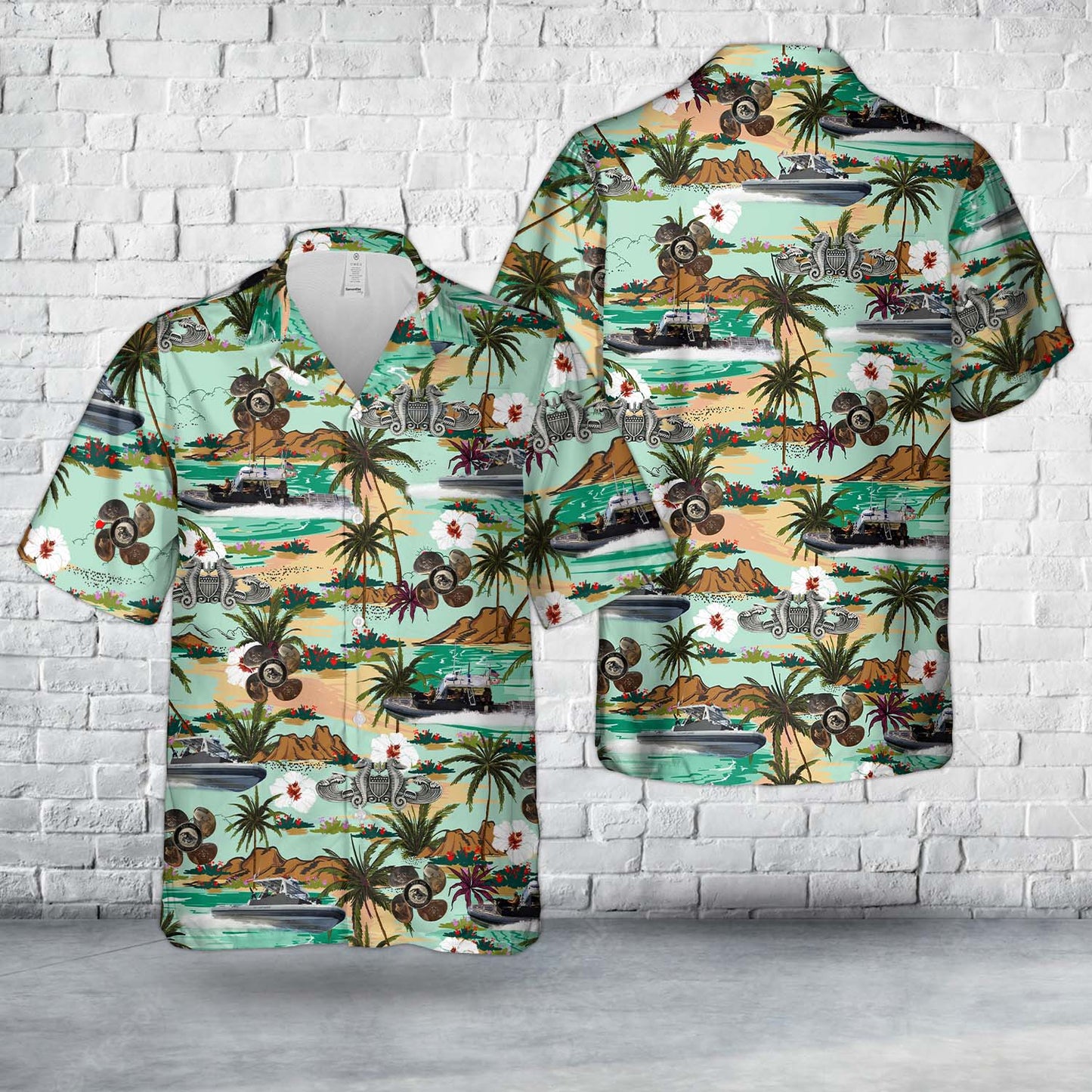 US Coast Guard Port Security Units 301 Hawaiian Shirt