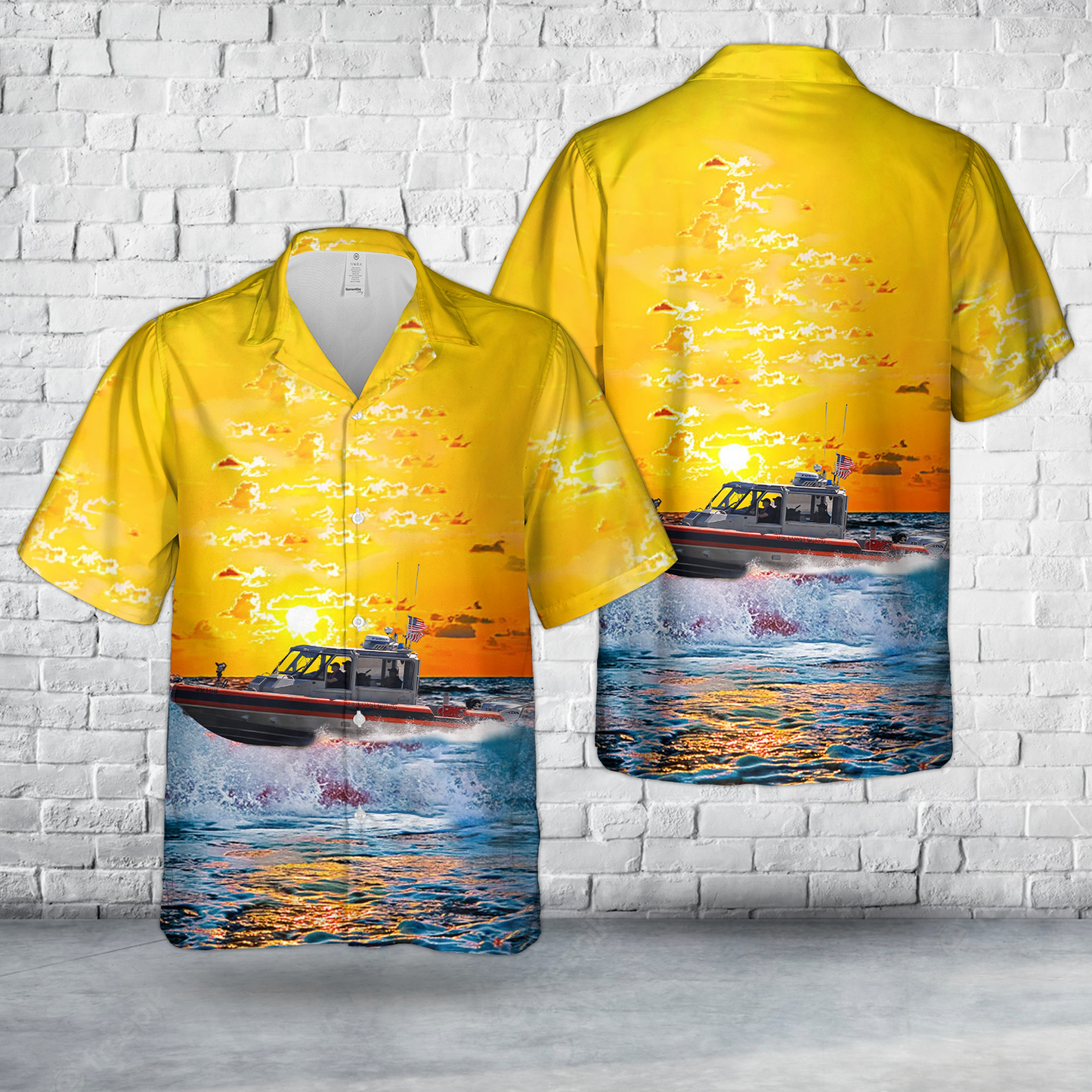 US Coast Guard Response Boat-Small RB-S Hawaiian Shirt