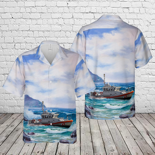 US Coast Guard Response Boat - Medium (RB-M) Hawaiian Shirt