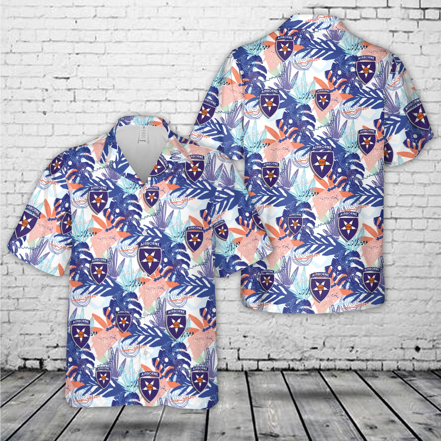US DoD Joint Communications Support Element (Airborne) (JCSE) Hawaiian Shirt