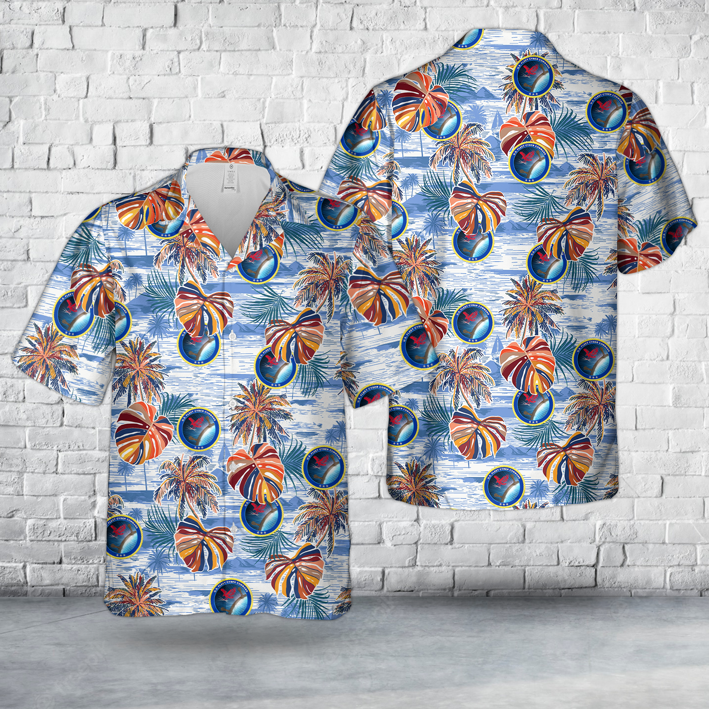 US Fleet Cyber Command Hawaiian Shirt
