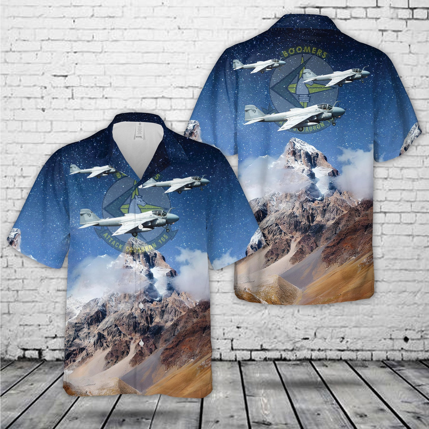 US Navy A-6E SWIP Intruder of VA-165 Hawaiian Shirt