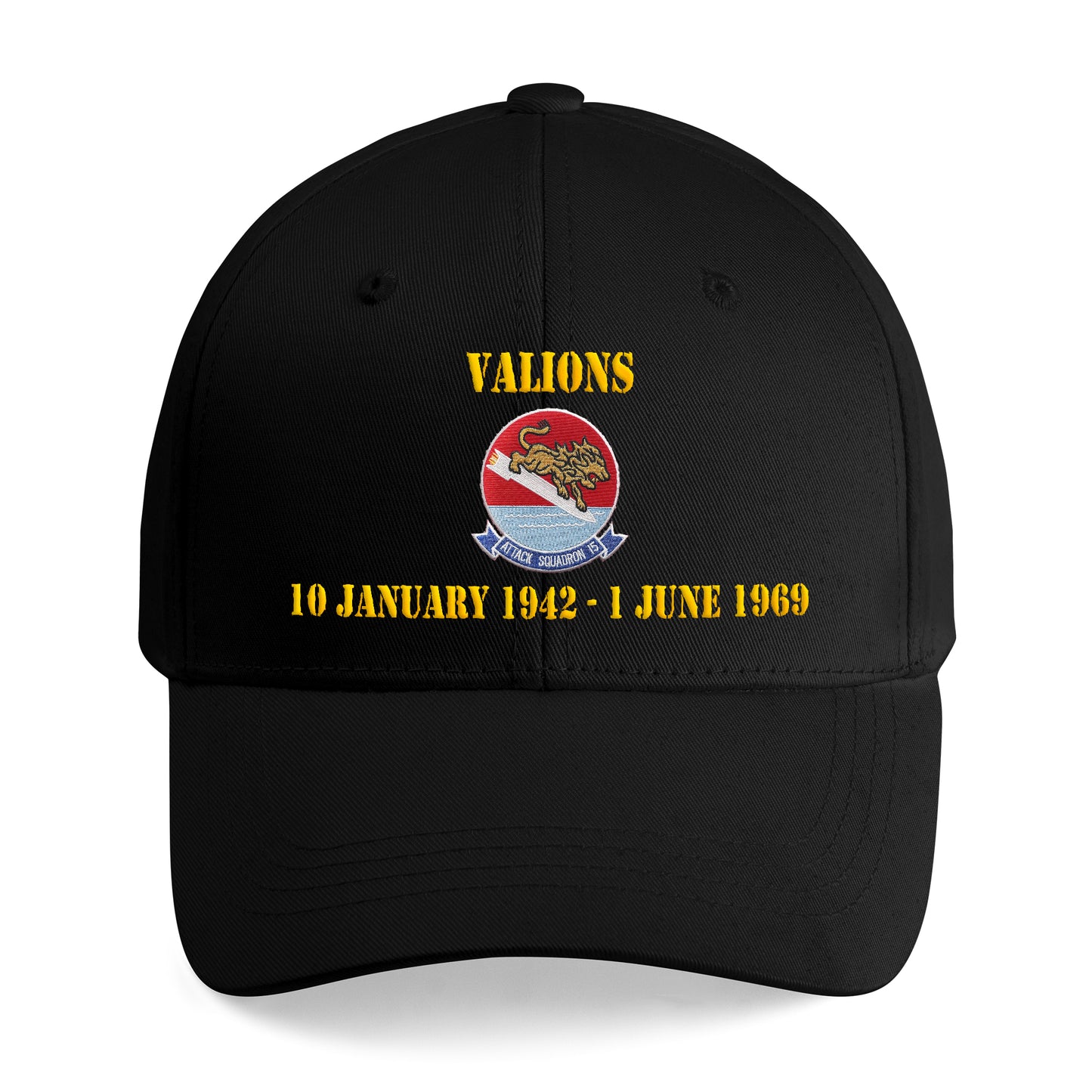 US Navy Attack Squadron 15 (VA-15) Embroidered Cap