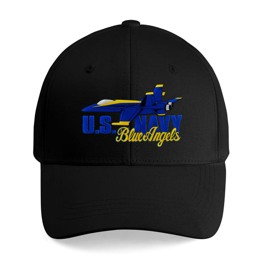 US Navy Blue Angels Embroidered Cap