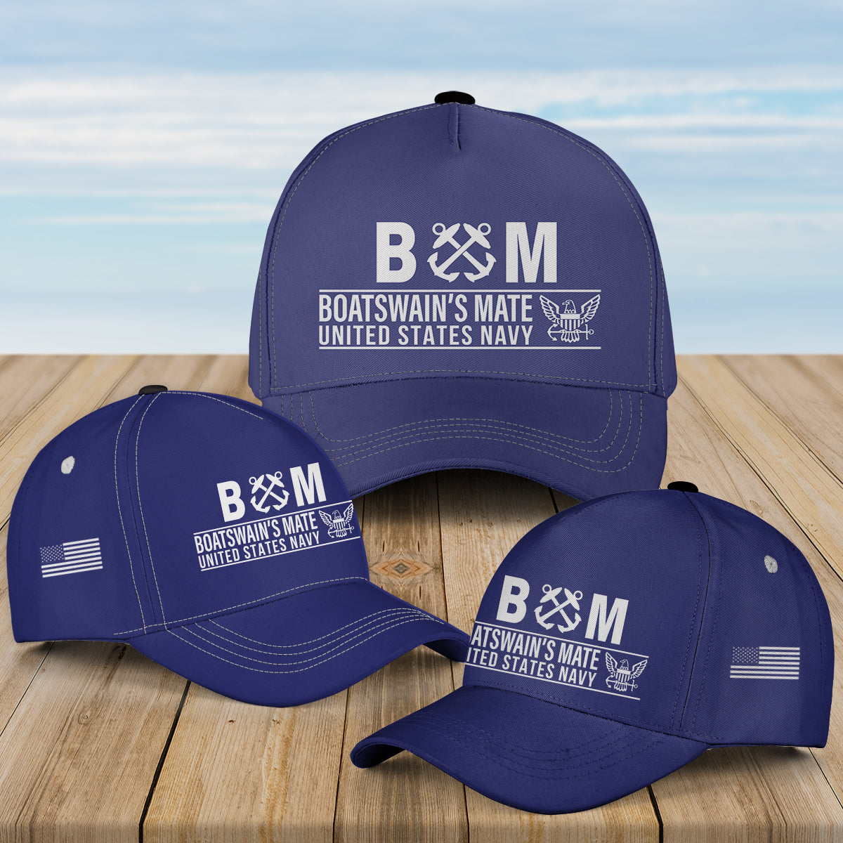 US Navy Boatswain's Mate Baseball Cap