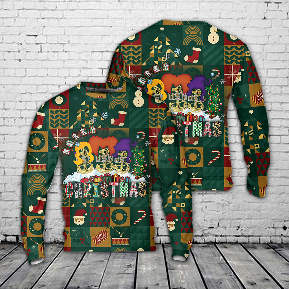 US Navy Chief Christmas Sweater