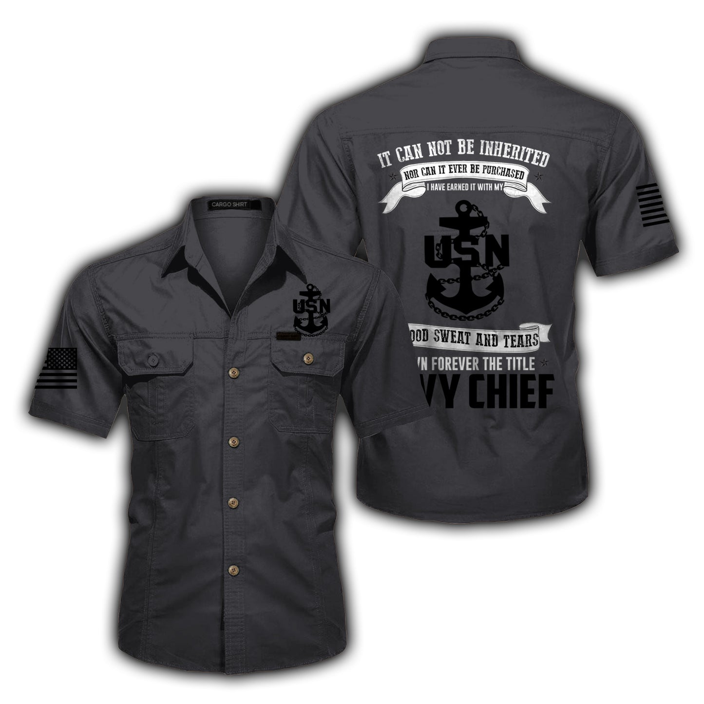 US Navy Chief Cotton cargo shirt