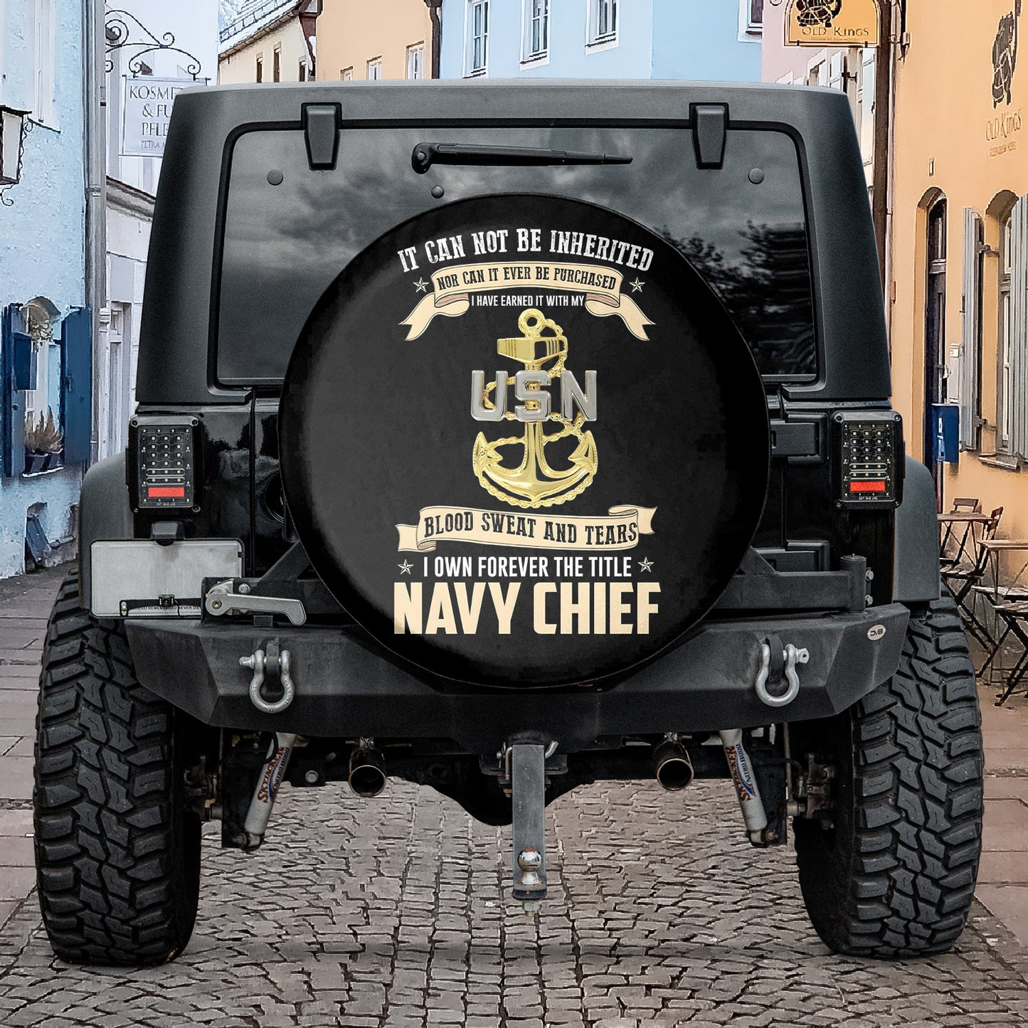 US Navy Chief GOAT Since 1893 Spare Tire Cover