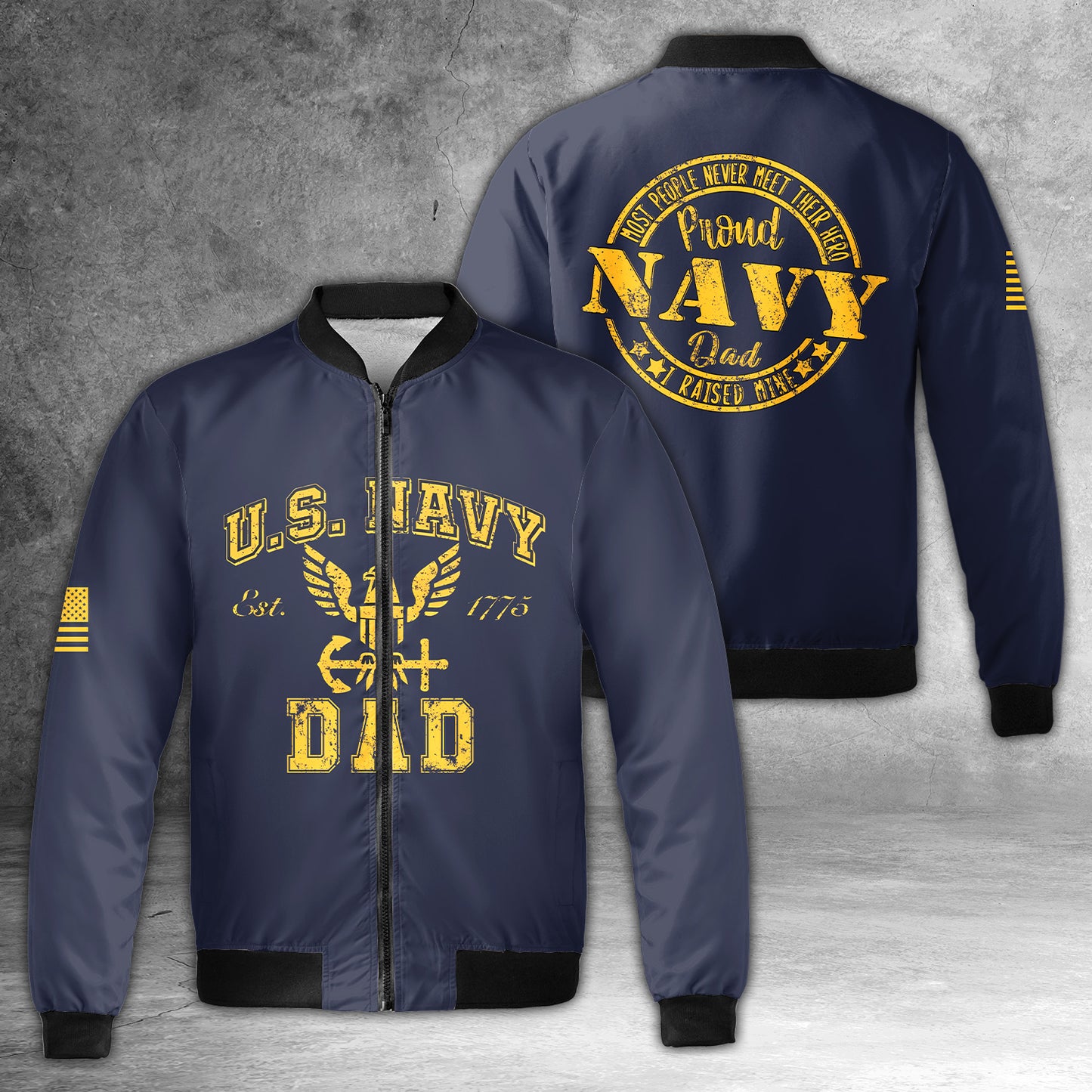 US Navy Dad Bomber Jacket