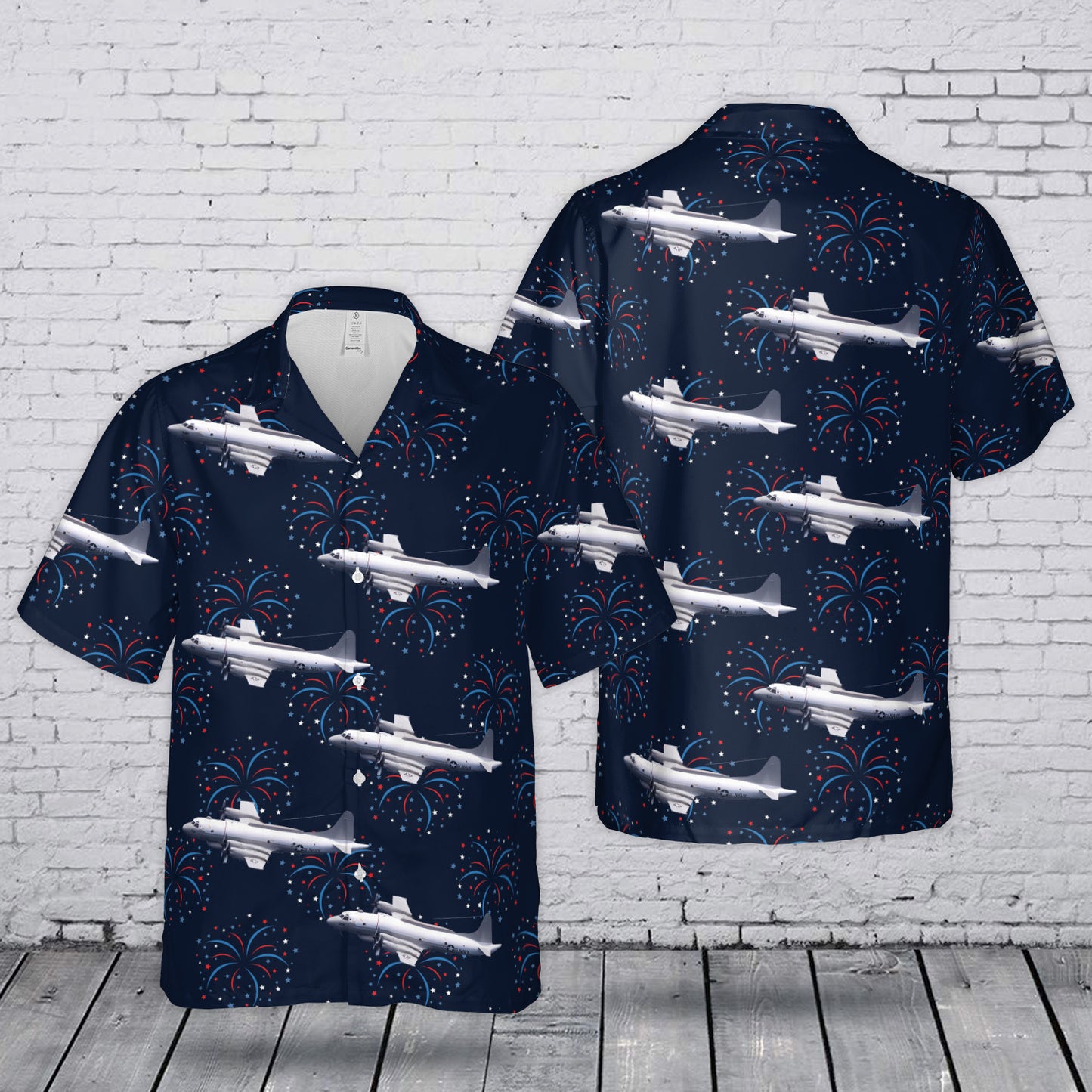 US Navy EP-3E Aries II 4th July 250th Anniversary 1776-2026 Hawaiian Shirt