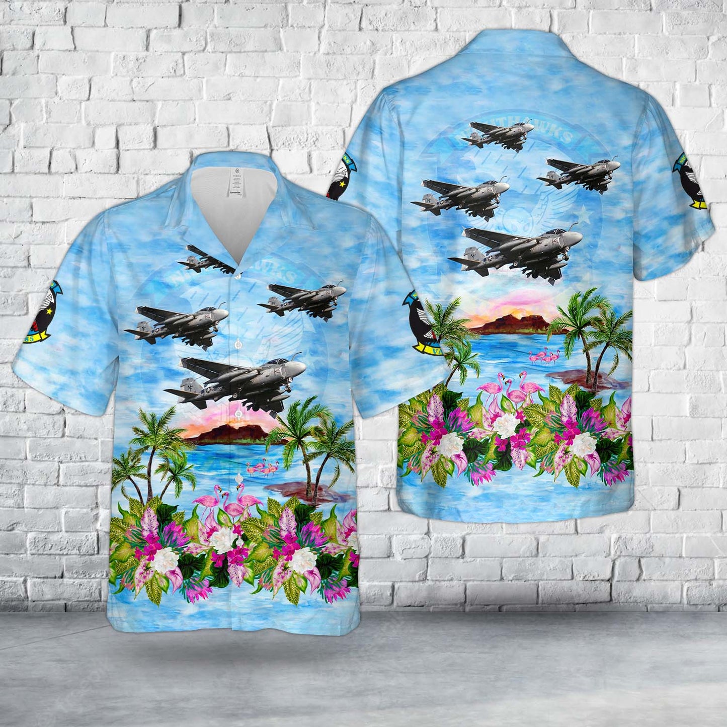 US Navy KA-6D Intruder Of VA-185 Hawaiian Shirt