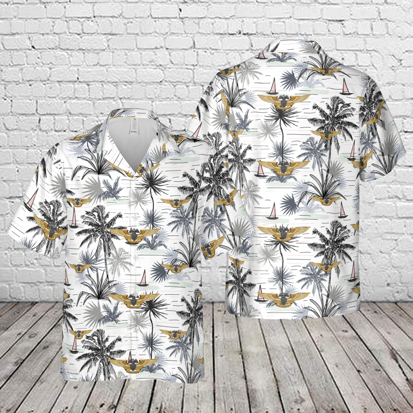 US Navy Professional Aviation Maintenance Officer (PAMO) Hawaiian Shirt