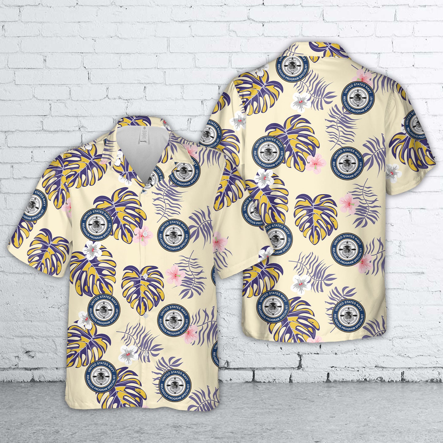 US Navy Religious Program Specialist RP Hawaiian Shirt