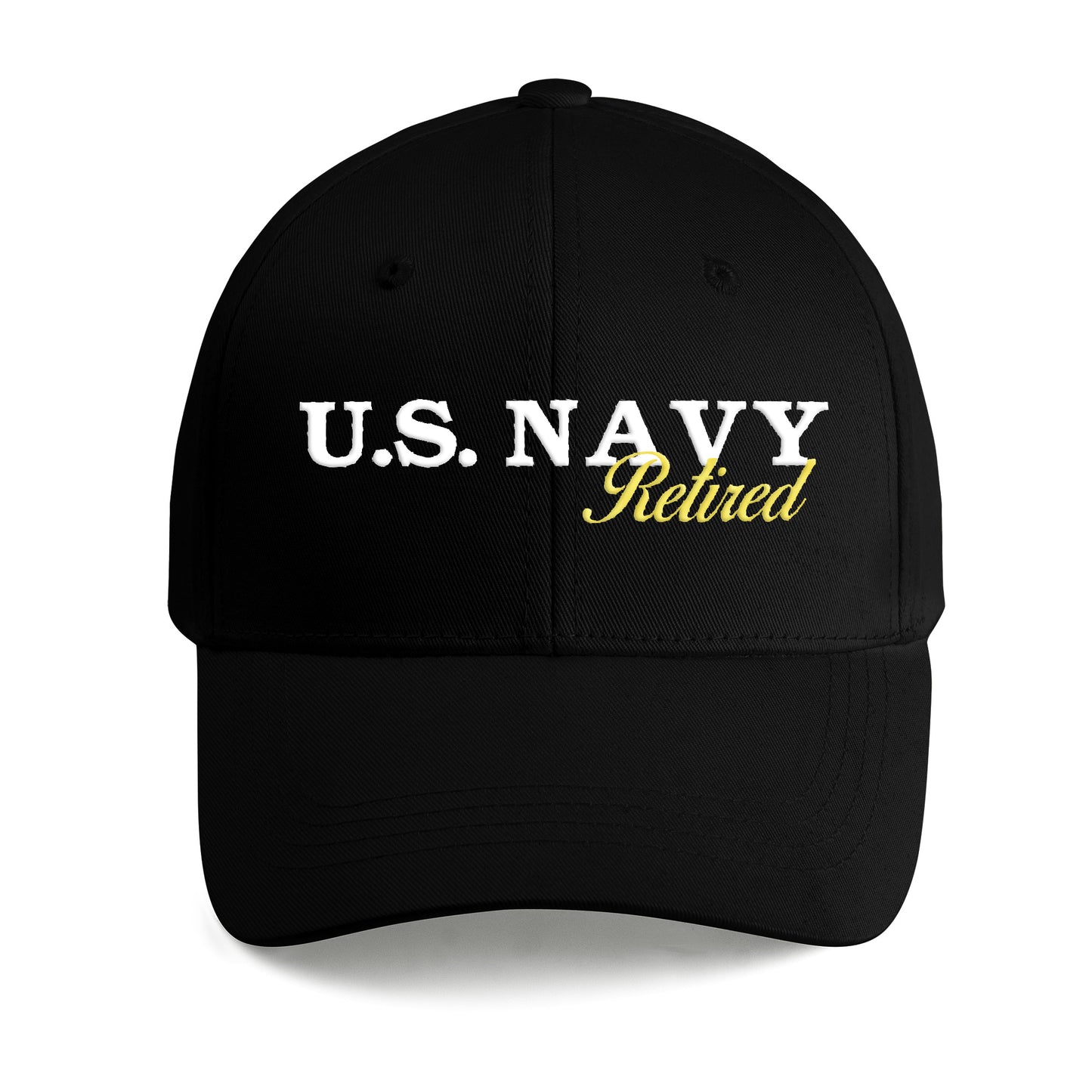 US Navy Retired Embroidered Cap