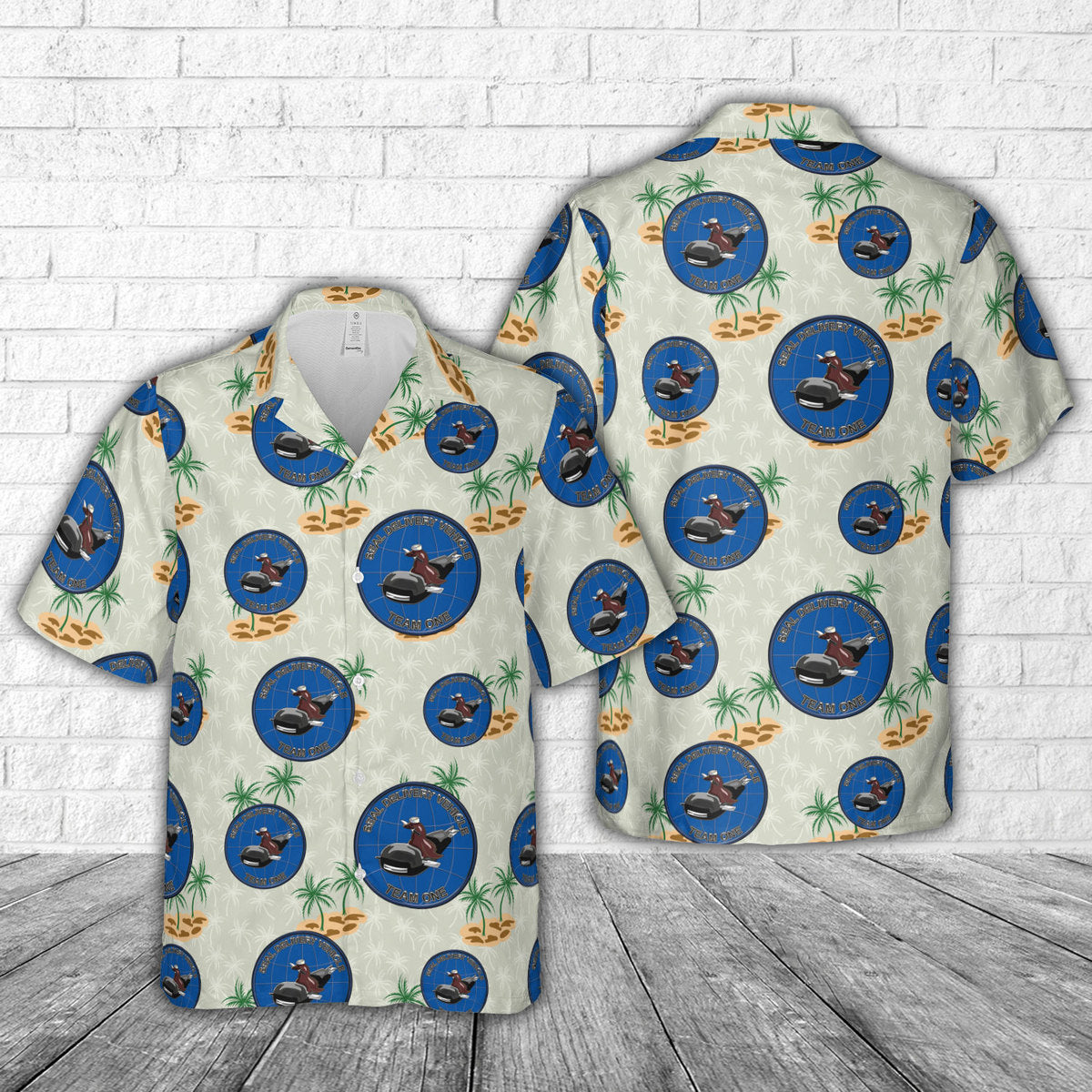US Navy Seal Delivery Vehicle Team One (SDVT-1) Hawaiian Shirt