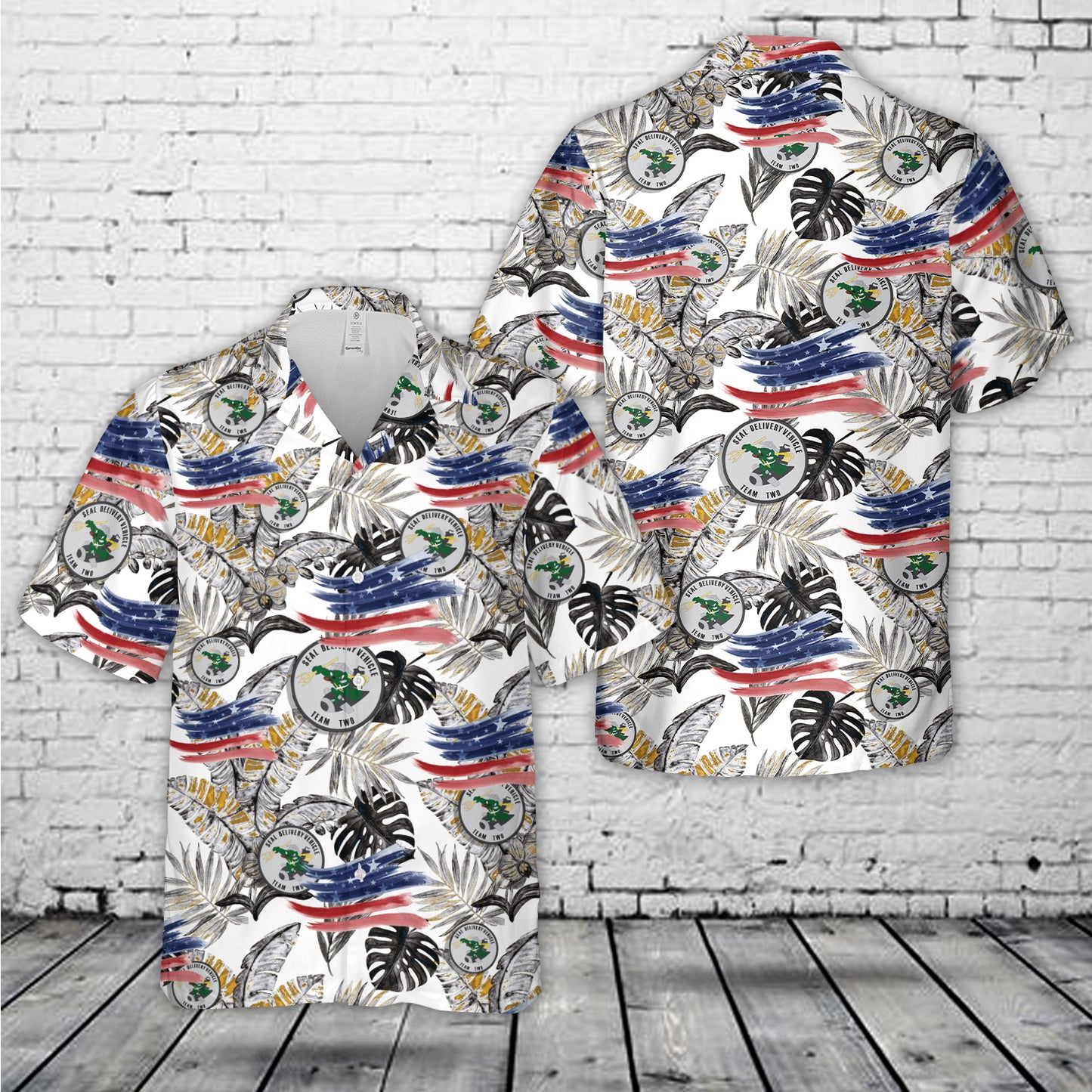 US Navy Seal Delivery Vehicle Team Two (SDVT-2) Hawaiian Shirt