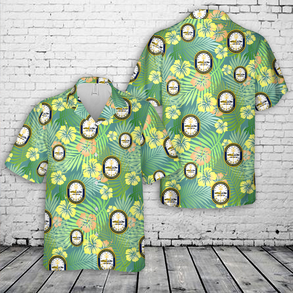 US Navy Surface Combat Systems Training Command Hawaiian Shirt