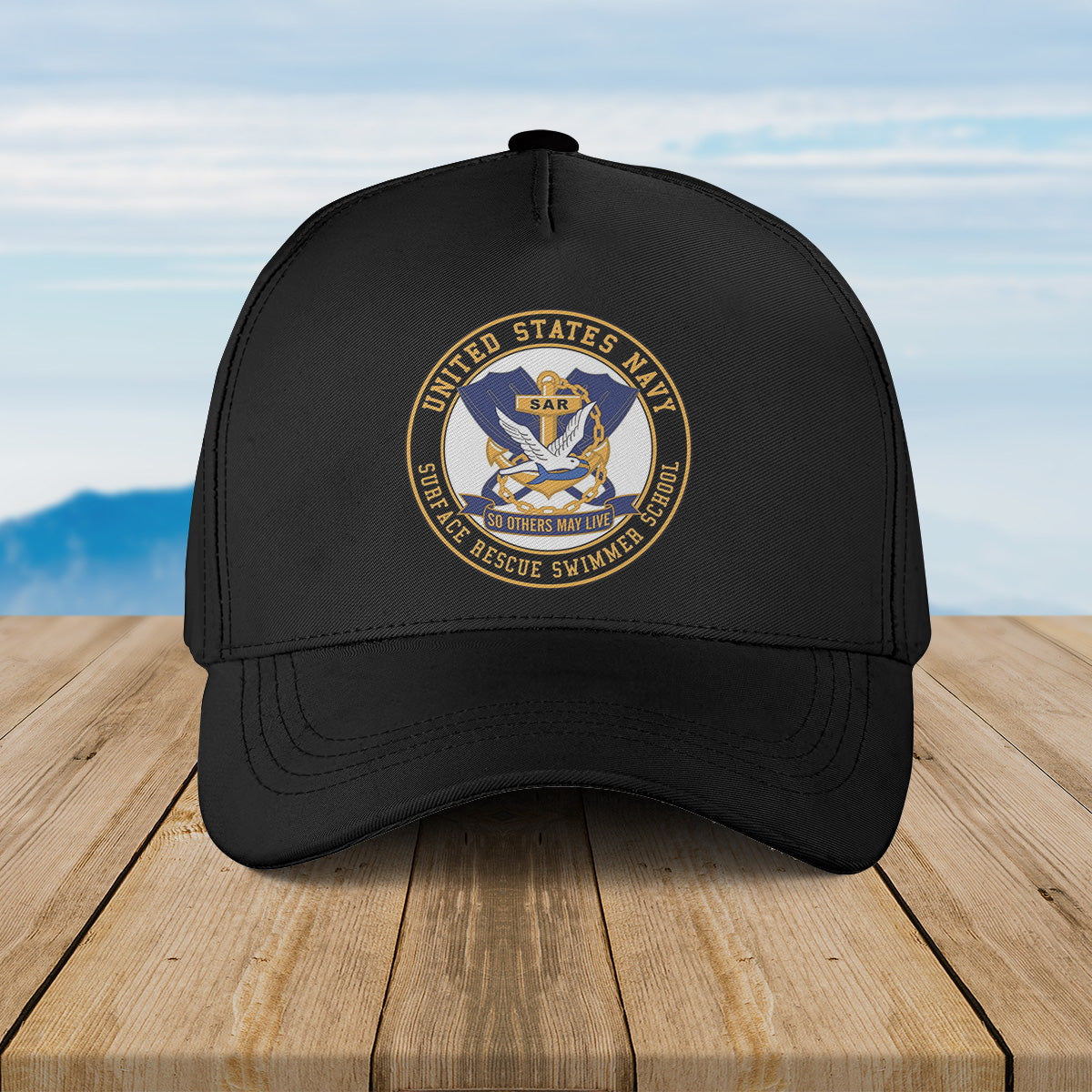 US Navy Surface Rescue Swimmer Baseball Cap